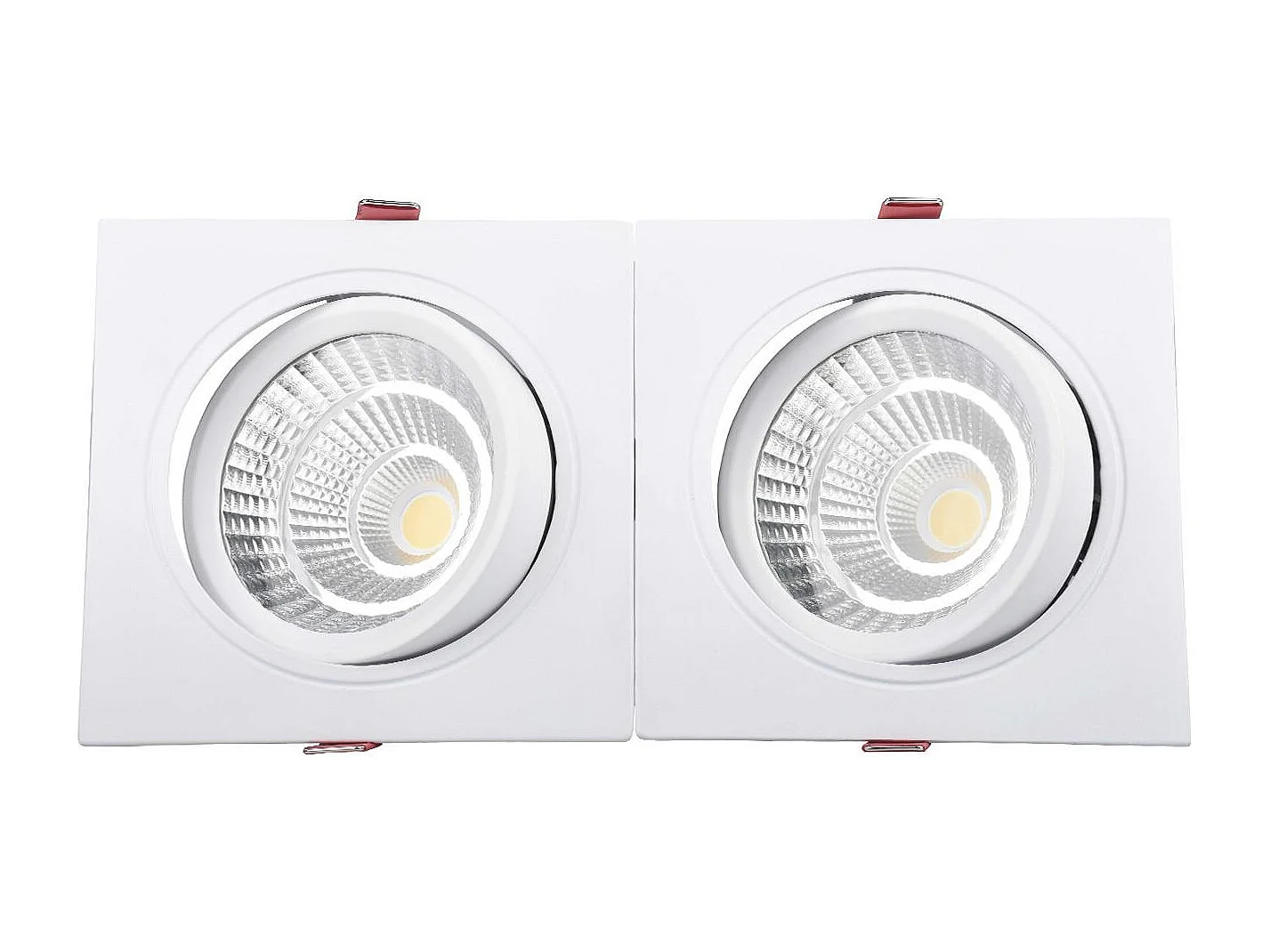 Spot Downlight LED 30W Rectangulaire Madison Coupe 260x120 mm 3000K Blanc chaud