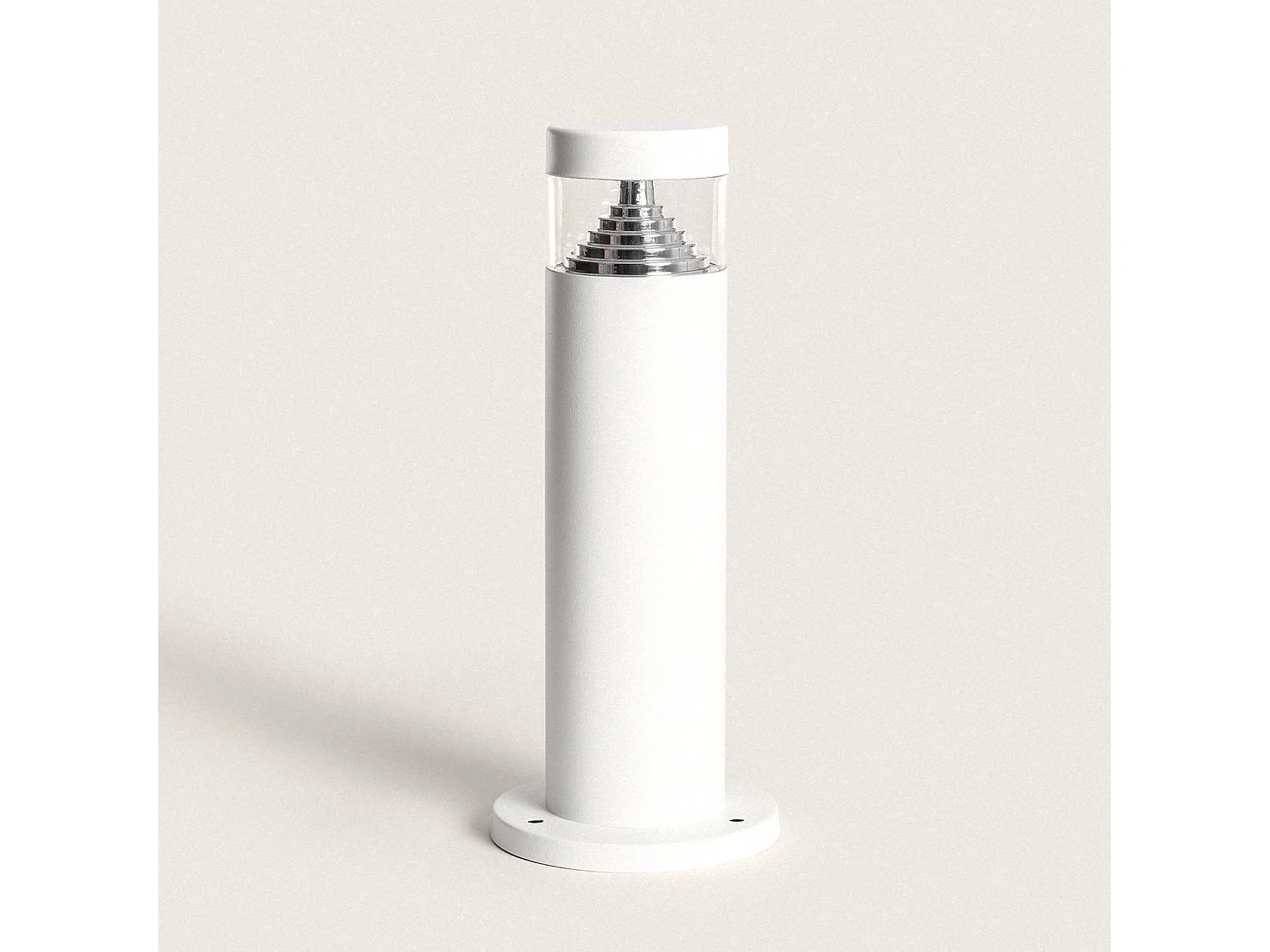 Baliza Exterior LED 5W Superficie Pie 30cm Inti Inox Blanco 4000K Blanco Neutro