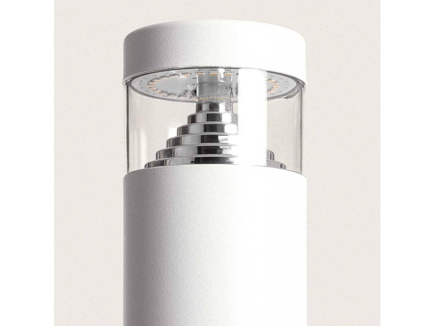 Balise LED Extérieure 5W en Saillie sur Pied 30cm Inti Inox Blanche 4000K Blanc neutre