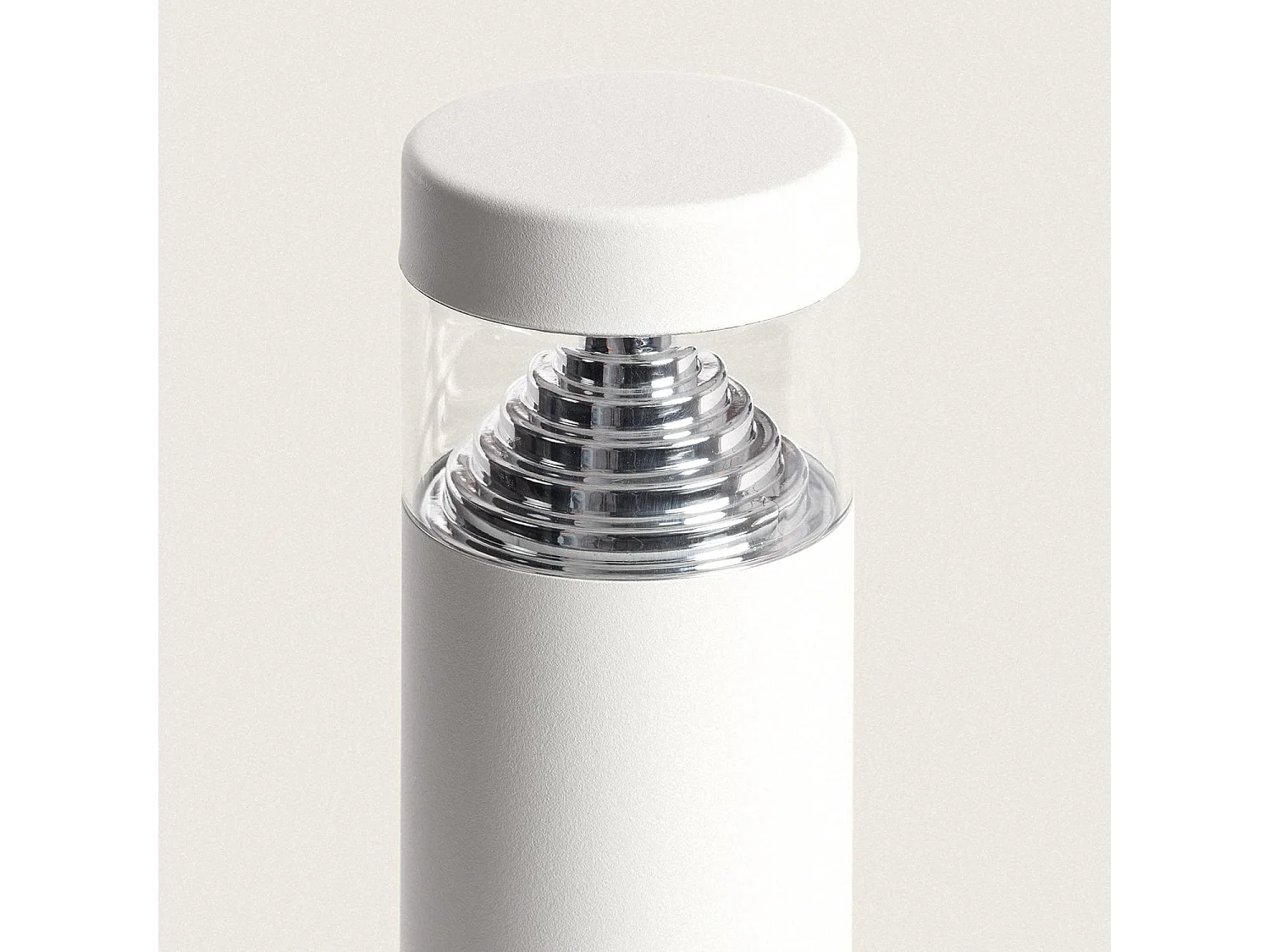 Balise LED Extérieure 5W en Saillie sur Pied 30cm Inti Inox Blanche 4000K Blanc neutre