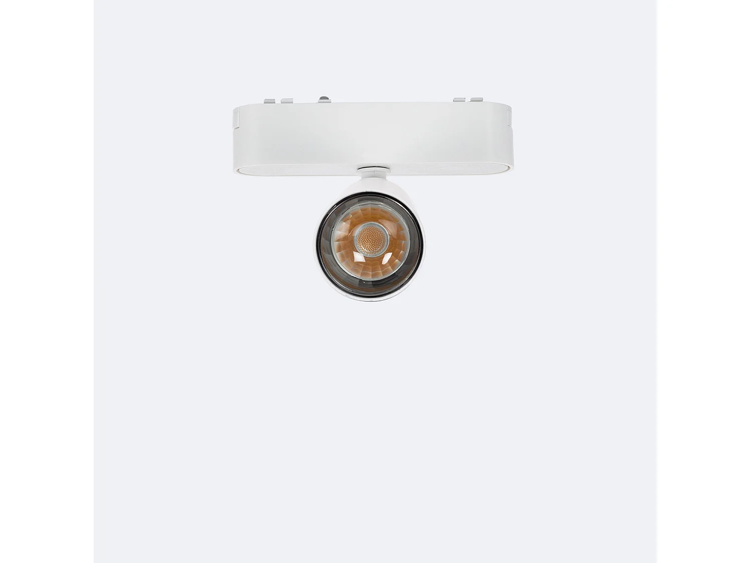 Spot LED sur Rail Magnétique 25mm Extra-Plat 7W 48V Blanc 2700K Blanc chaud