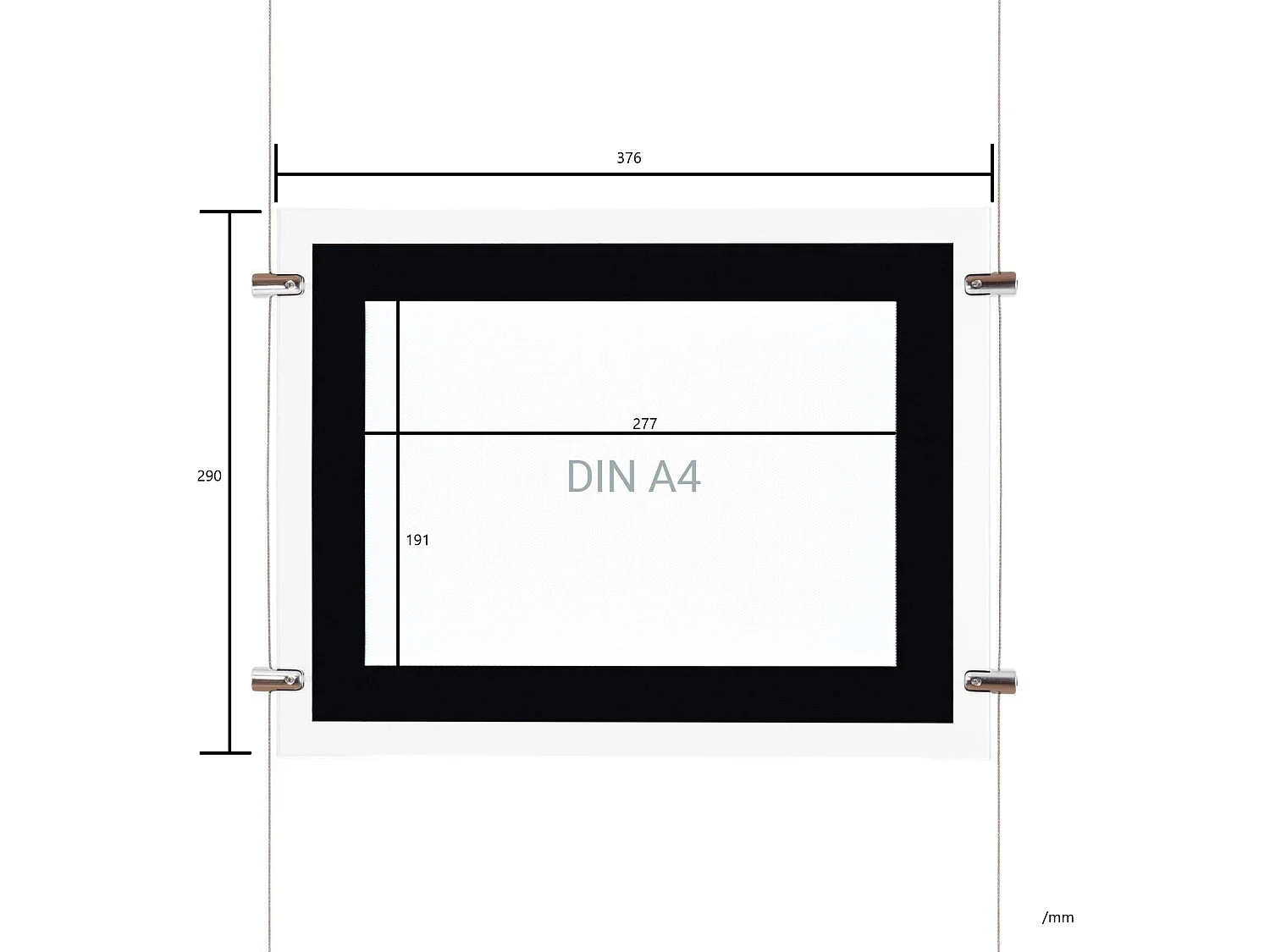 Kit Affichage LED DIN A4  2