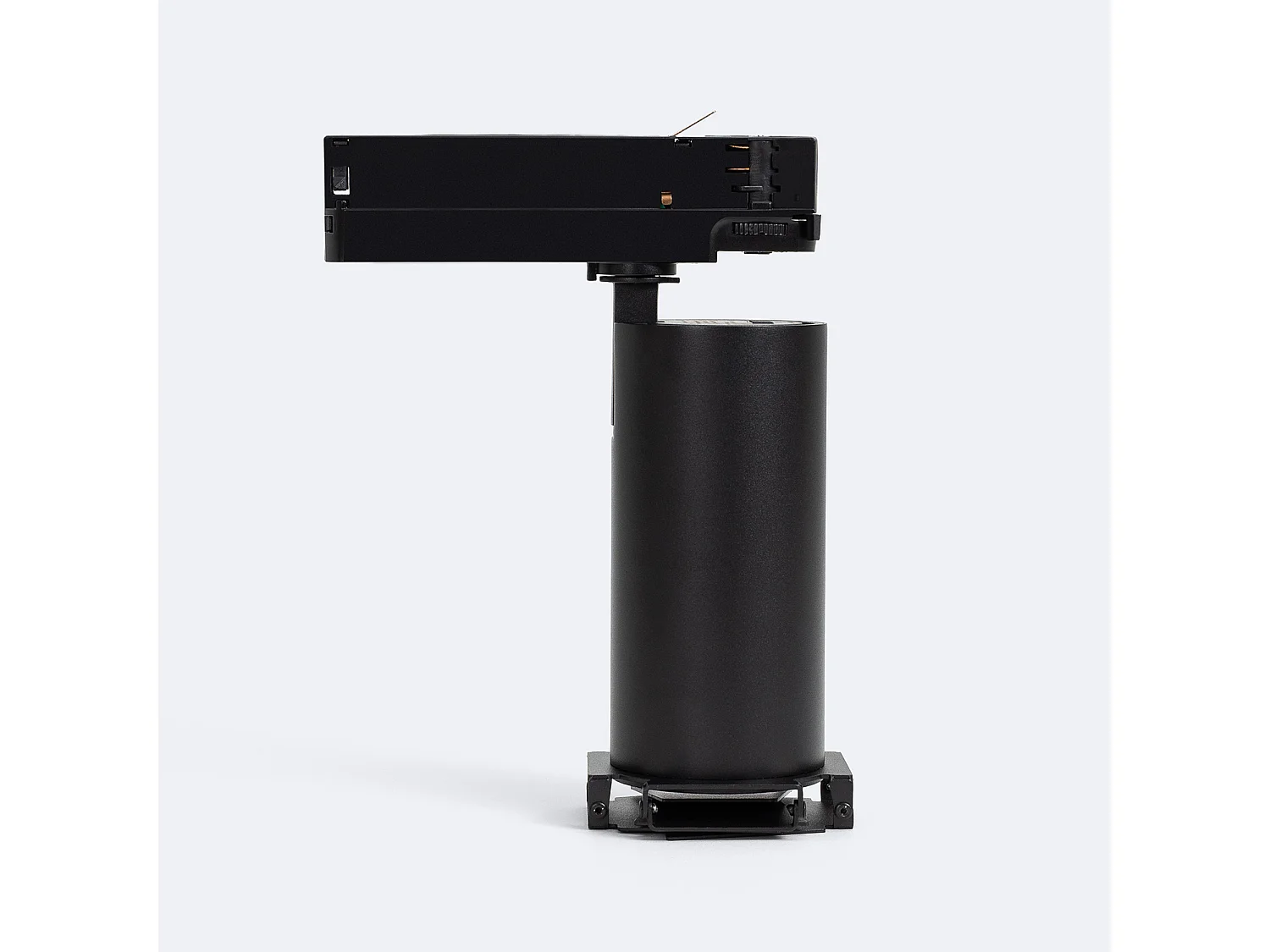 Spot LED Fasano Cinéma 30W CCT Sélectionnable pour Rail Triphasé Dimmable Noir 2700K - 3200K - 4000K Sélectionnable