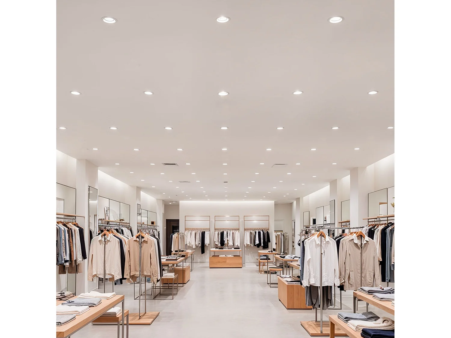 Spot Downlight LED 7W Rond COB CRI90 Coupe Ø 70 mm No Flicker 4000K Blanc neutre