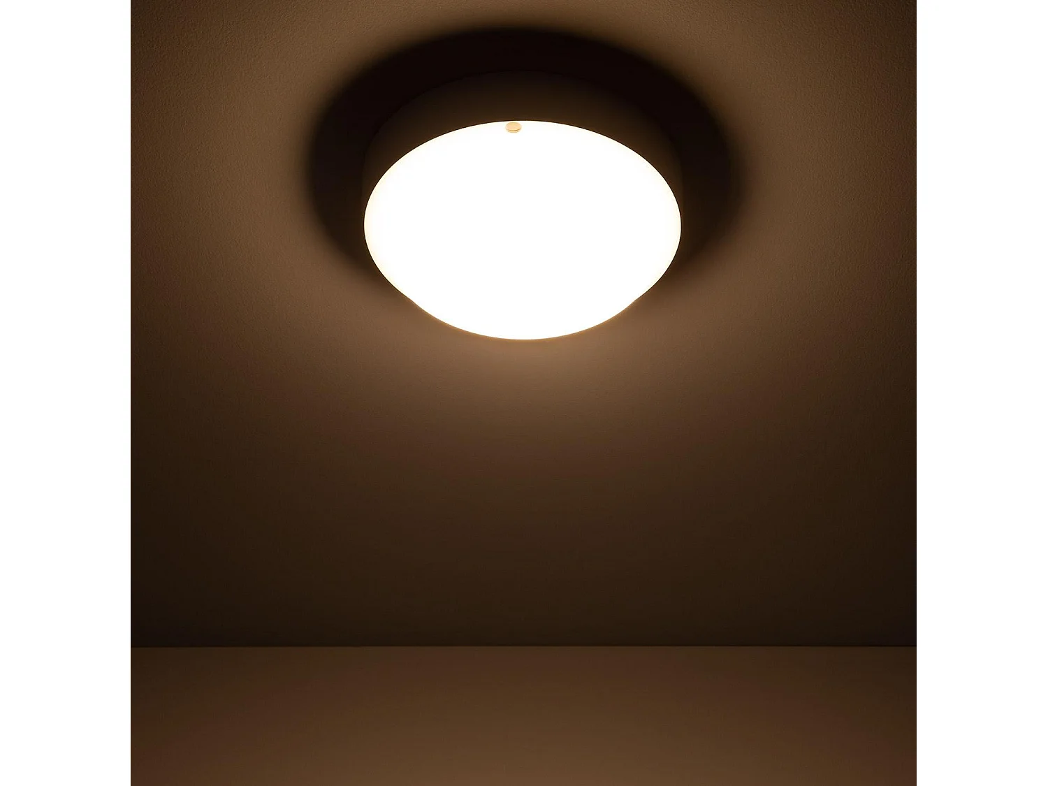 Plafonnier LED Extérieur Rond 15W  White IP65 Ø155 mm  3000K Blanc chaud