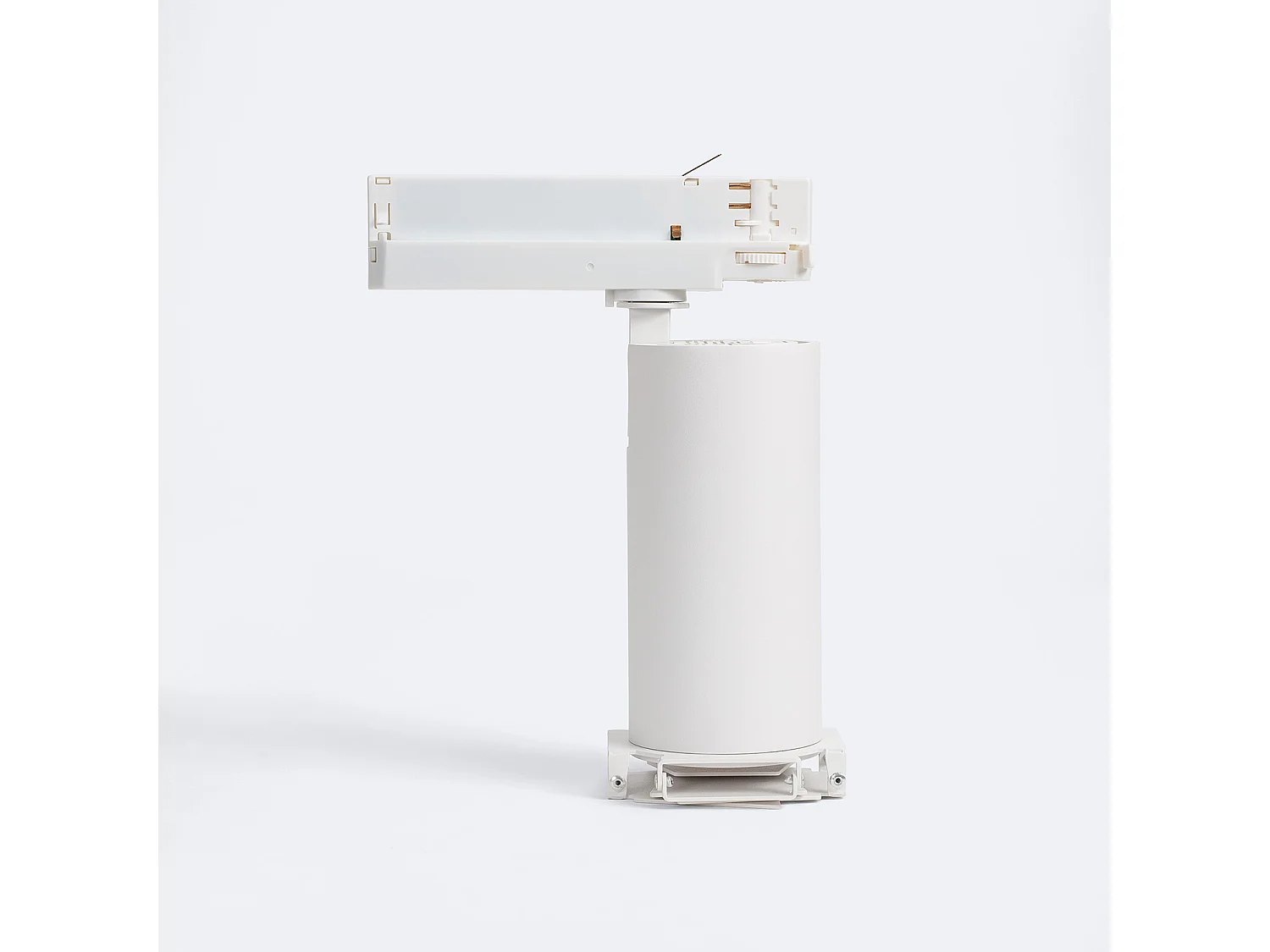 Spot LED Fasano Cinéma 30W CCT Sélectionnable pour Rail Triphasé Dimmable Blanc 2700K - 3200K - 4000K Sélectionnable