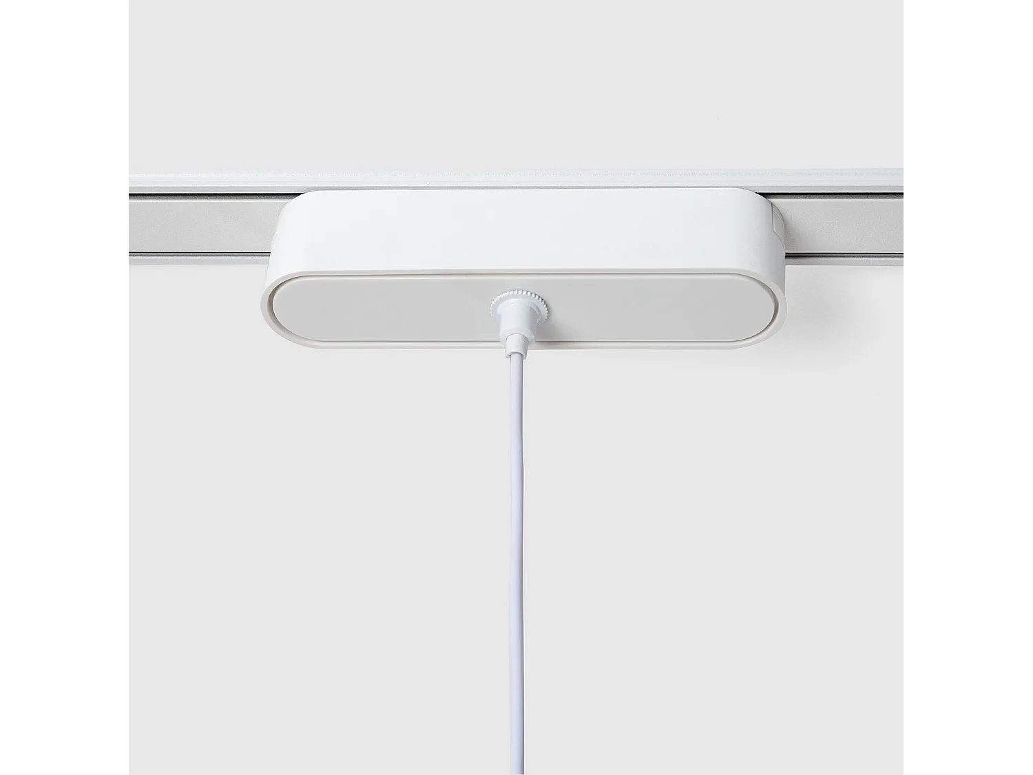 Spot LED Suspendu sur Rail Magnétique 25mm Extra-Plat 15W 48V Quartz Blanc 4000K Blanc neutre