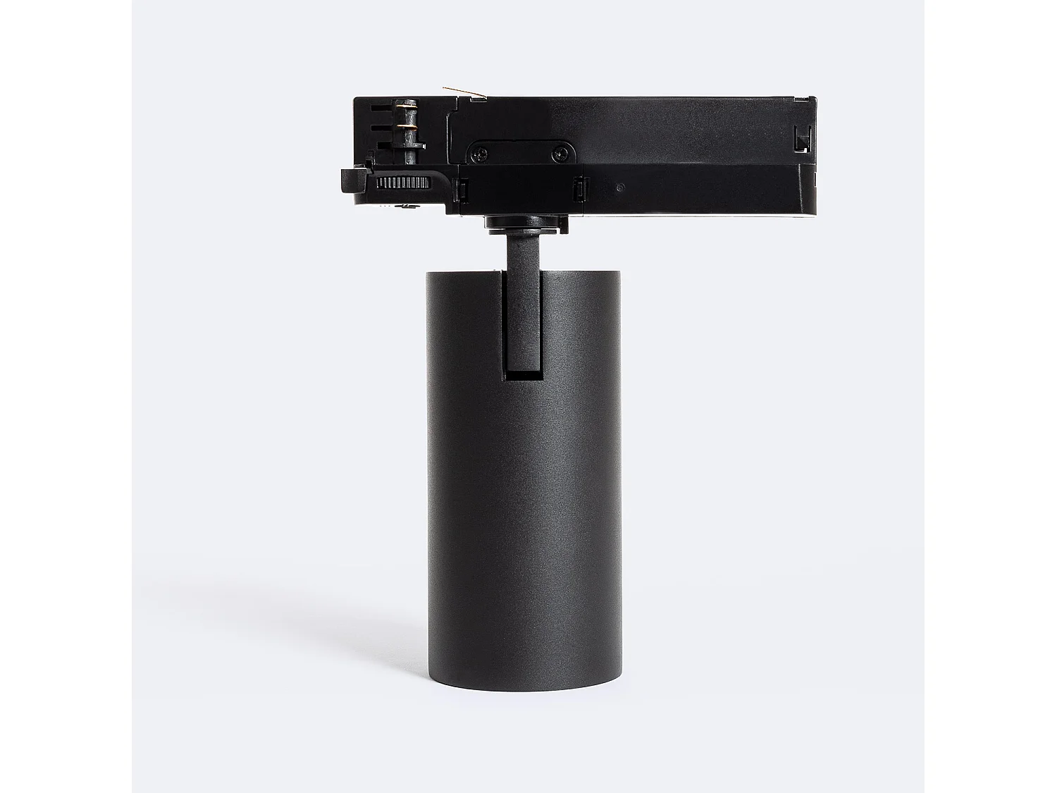 Spot LED sur Rail Triphasé 30W Fasano Dimmable Noir 2700K Blanc chaud