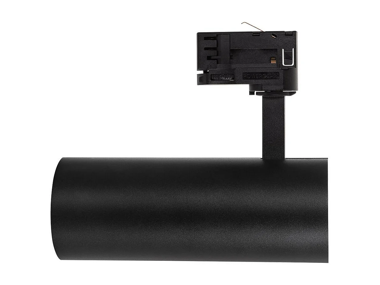 Spot LED sur Rail Triphasé 30W Bertha  Noir 3000K Blanc chaud