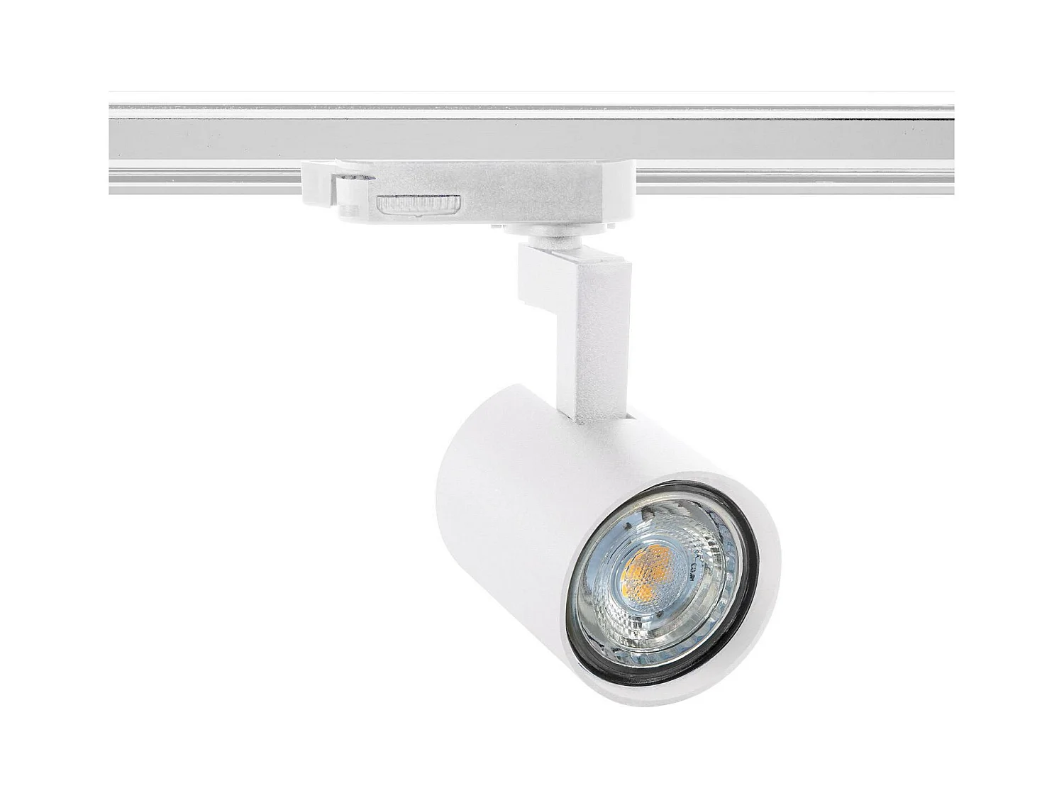 Spot à Douille sur Rail Triphasé Jiuk pour Ampoule GU10  Noir