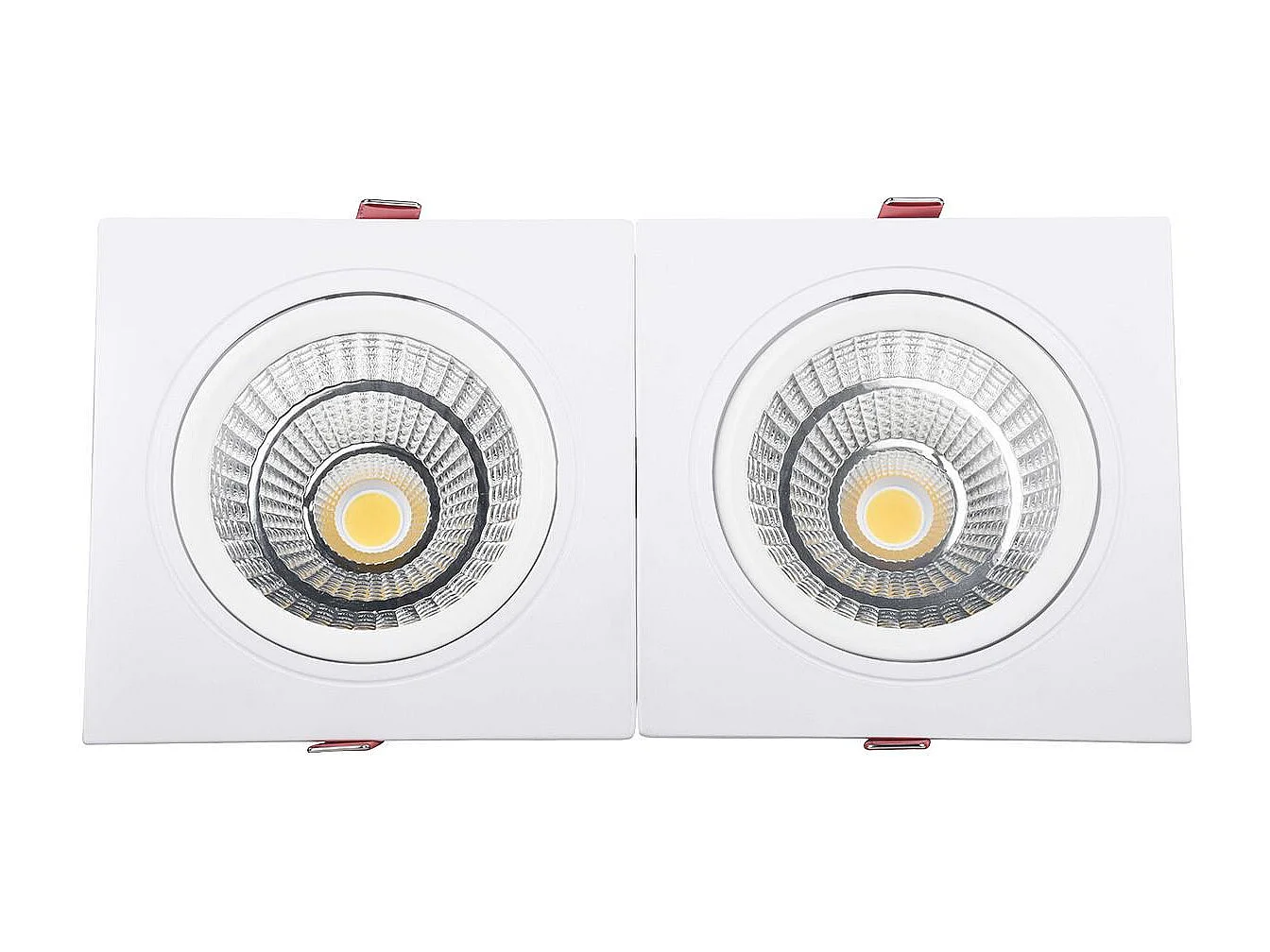 Foco Downlight LED 20W Rectangular Madison Corte 205x90 mm 3000K Blanco Cálido