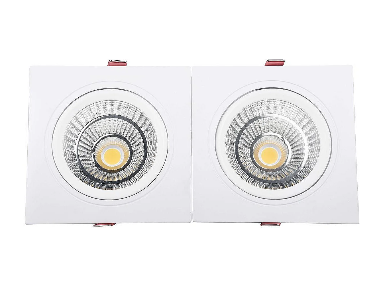 Foco Downlight LED 20W Rectangular Madison Corte 205x90 mm 3000K Blanco Cálido