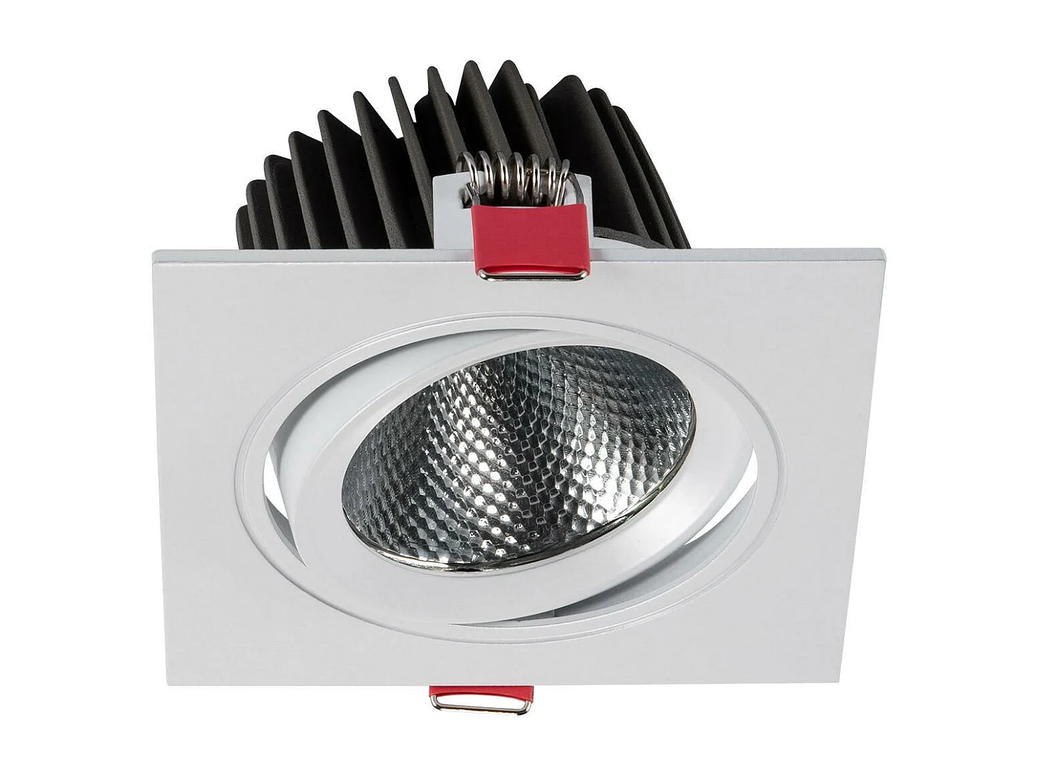 Downlight LED 10W Quadrato Madison Foro Ø 95mm 4000K Bianco Naturale