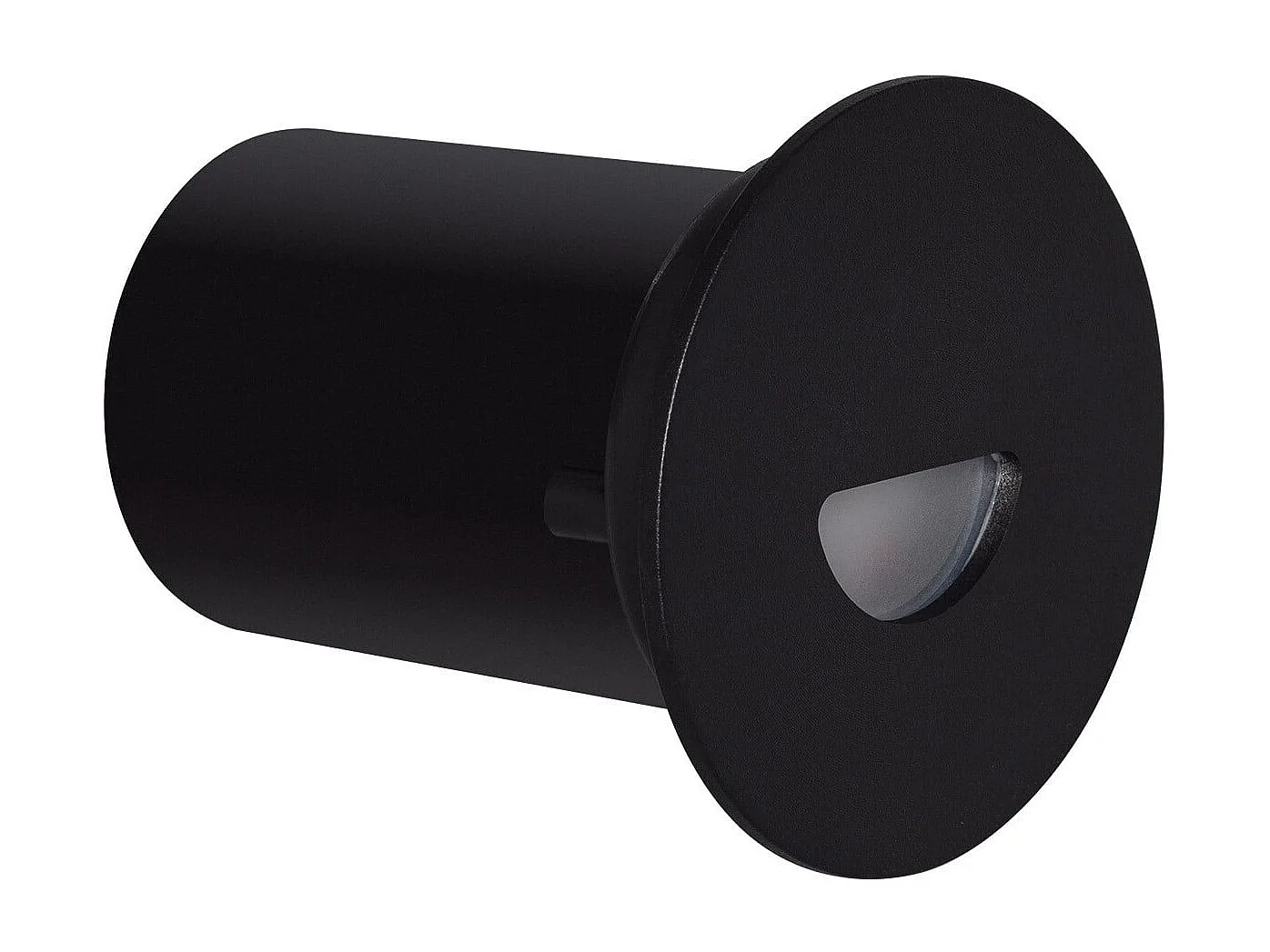 Segnapasso da Esterno LED 2W da Incasso a Parete Circolare Nero Guell 4000K Bianco Naturale