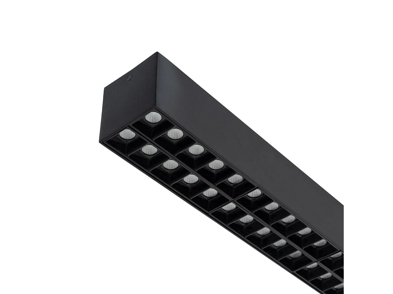 Spot Linéaire Optic LED en Saillie 400mm 48W CRI90 (UGR16) Blanc Chaud  3000K