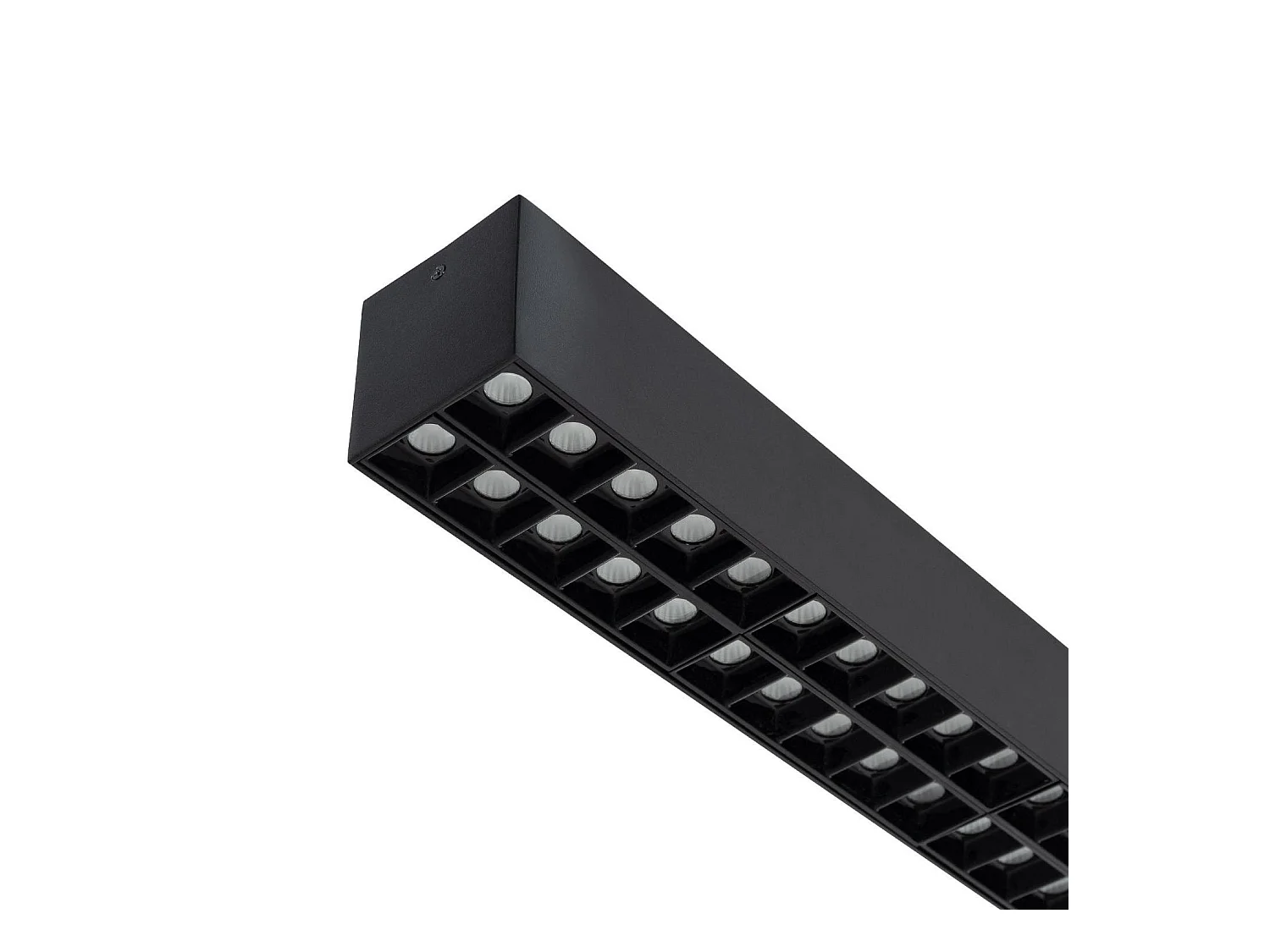 Spot Linéaire Optic LED en Saillie 400mm 48W CRI90 (UGR16) Blanc Chaud  3000K