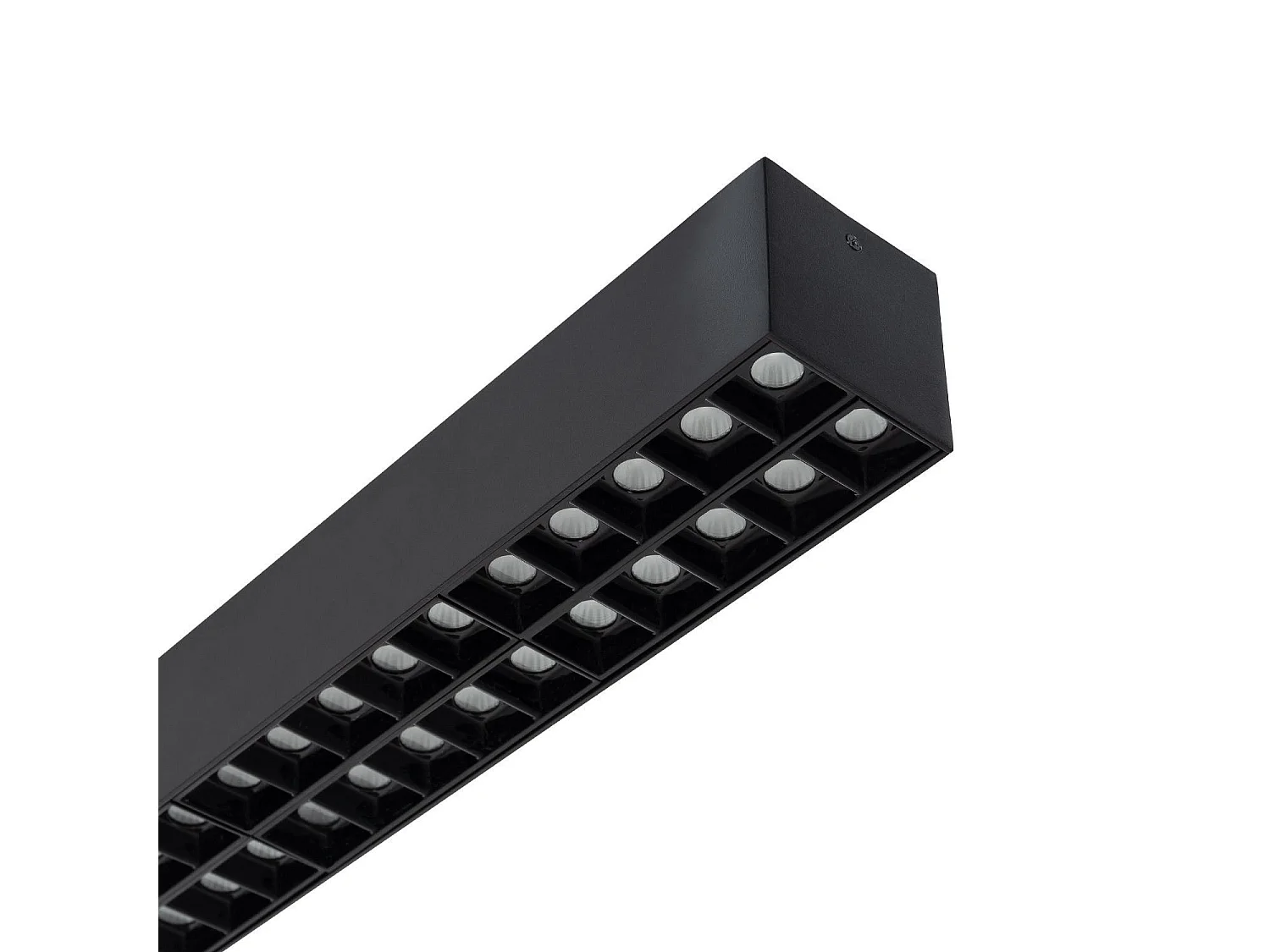 Spot Linéaire Optic LED en Saillie 400mm 48W CRI90 (UGR16) Blanc Chaud  3000K