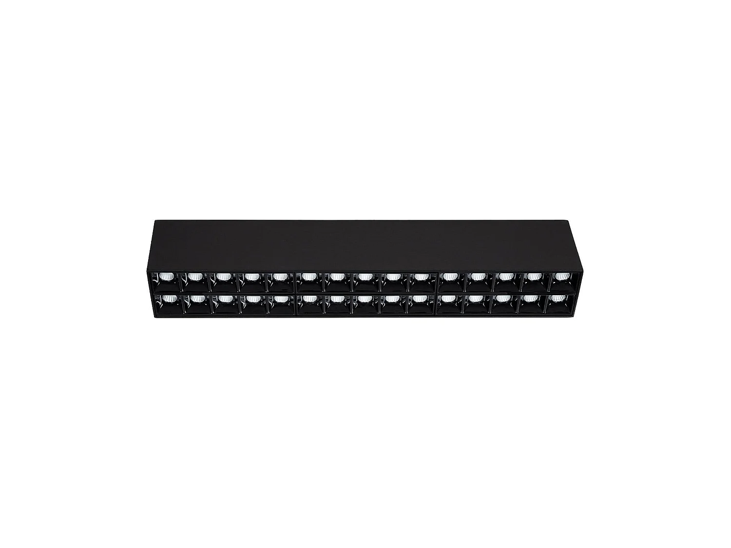 Spot Linéaire Optic LED en Saillie 300mm 48W  3000K Blanc chaud