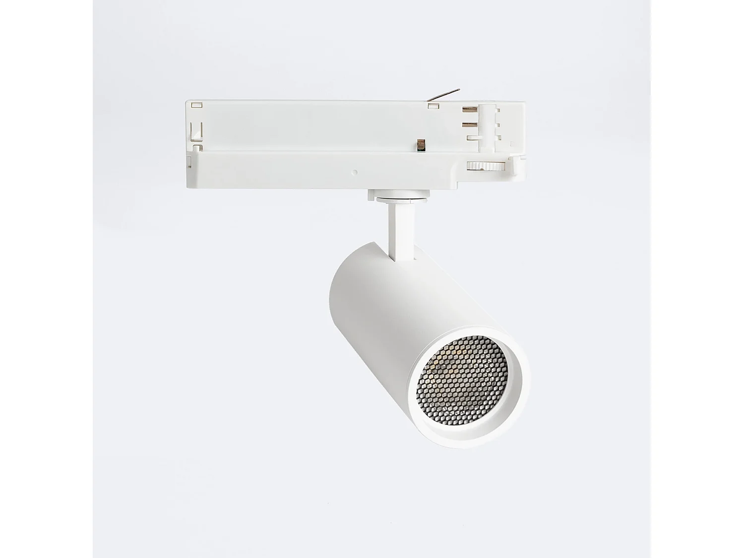 Spot LED Fasano Anti-éblouissement 30W pour Rail Triphasé Dimmable Blanc 4000K Blanc neutre