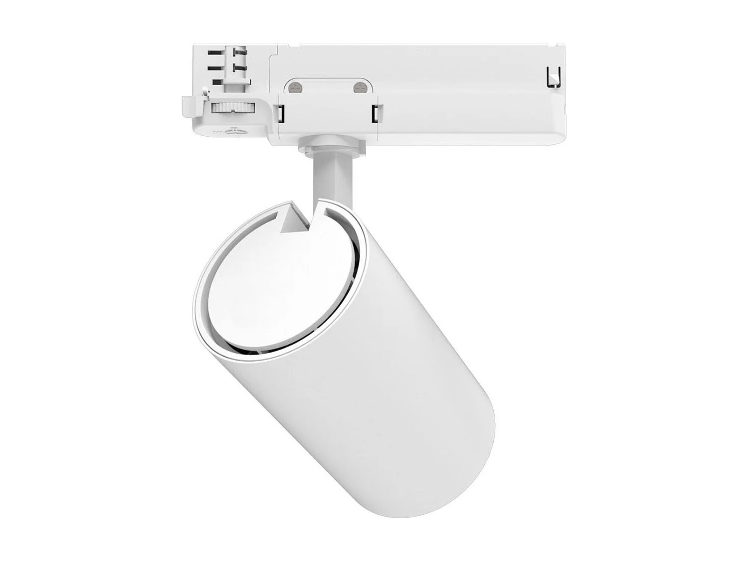 Spot LED sur Rail Triphasé 30W Fasano Dimmable DALI Blanc 3200K Blanc chaud