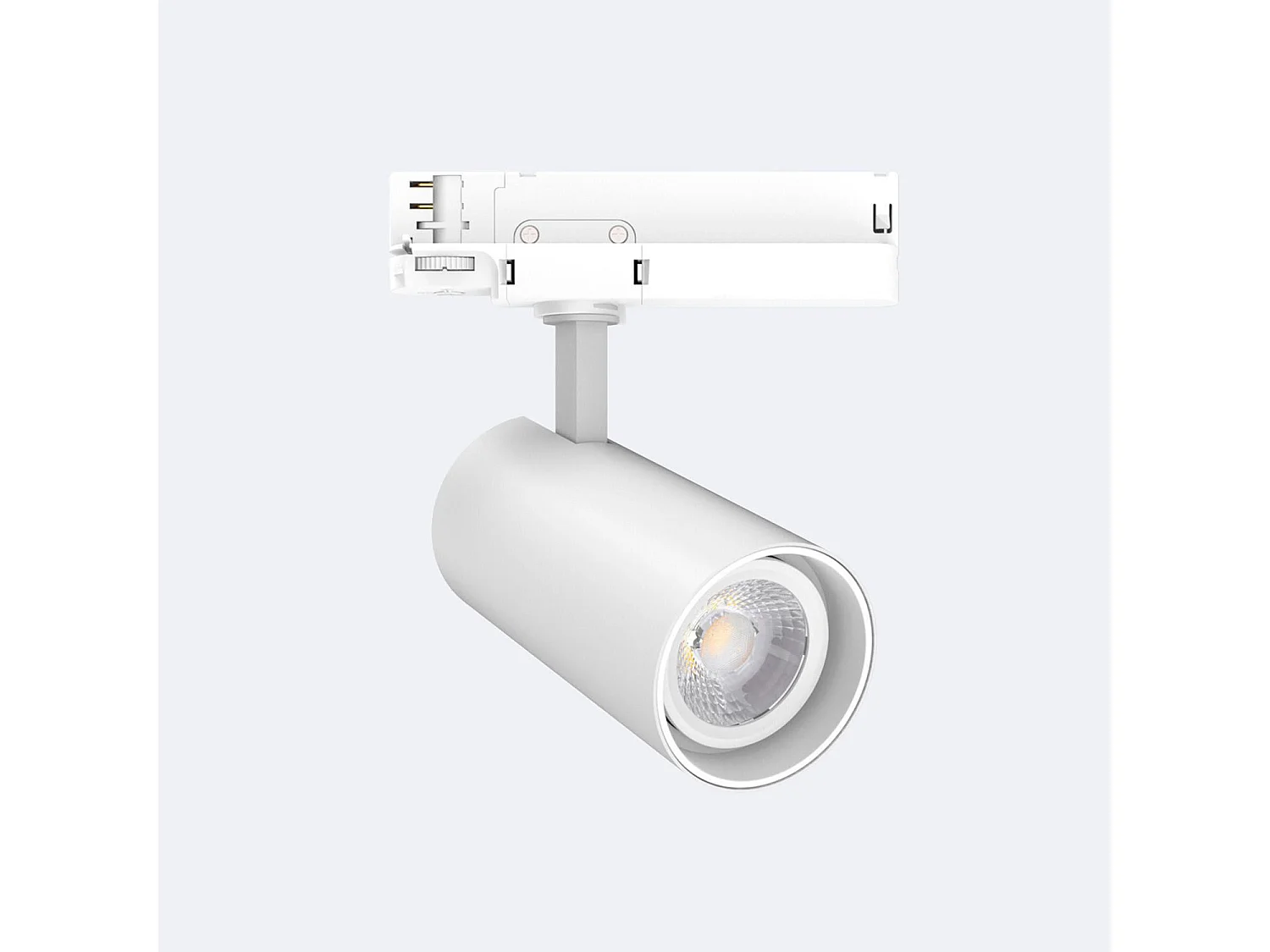 Spot LED sur Rail Triphasé 30W Fasano Dimmable DALI Blanc 3200K Blanc chaud