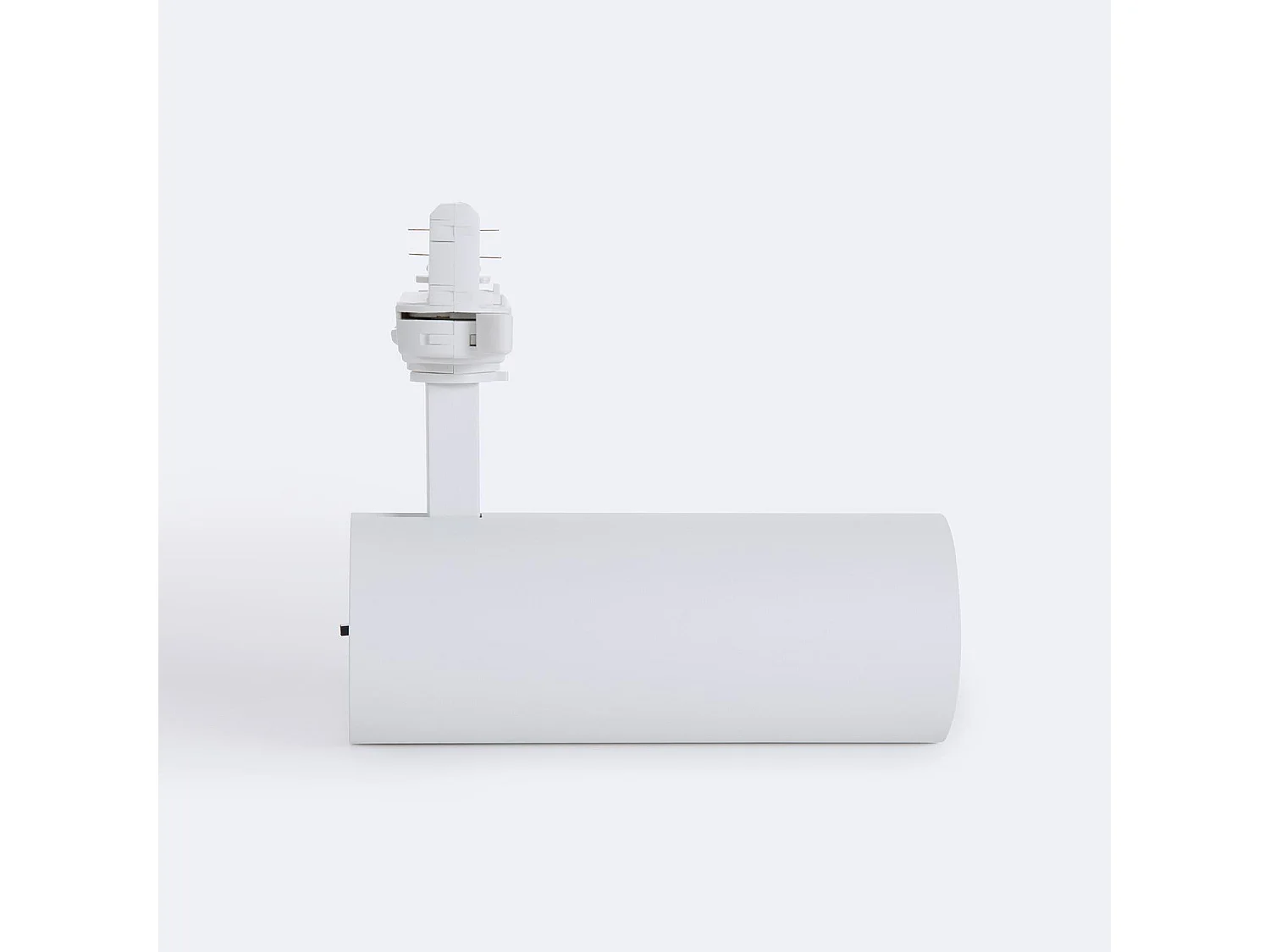 Spot LED sur Rail Triphasé 30W Carlo CCT Sélectionnable Blanc 4000K - 5000K - 6000K Sélectionnable