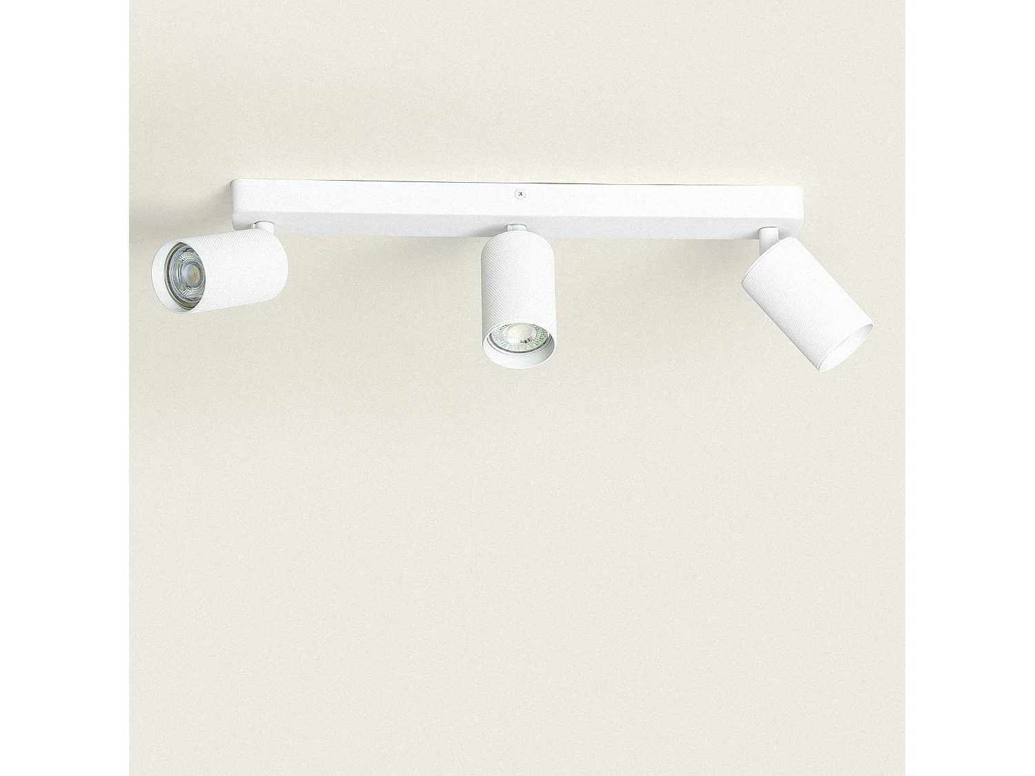 Applique Murale Aluminium Breixo 3 Spots  Blanc