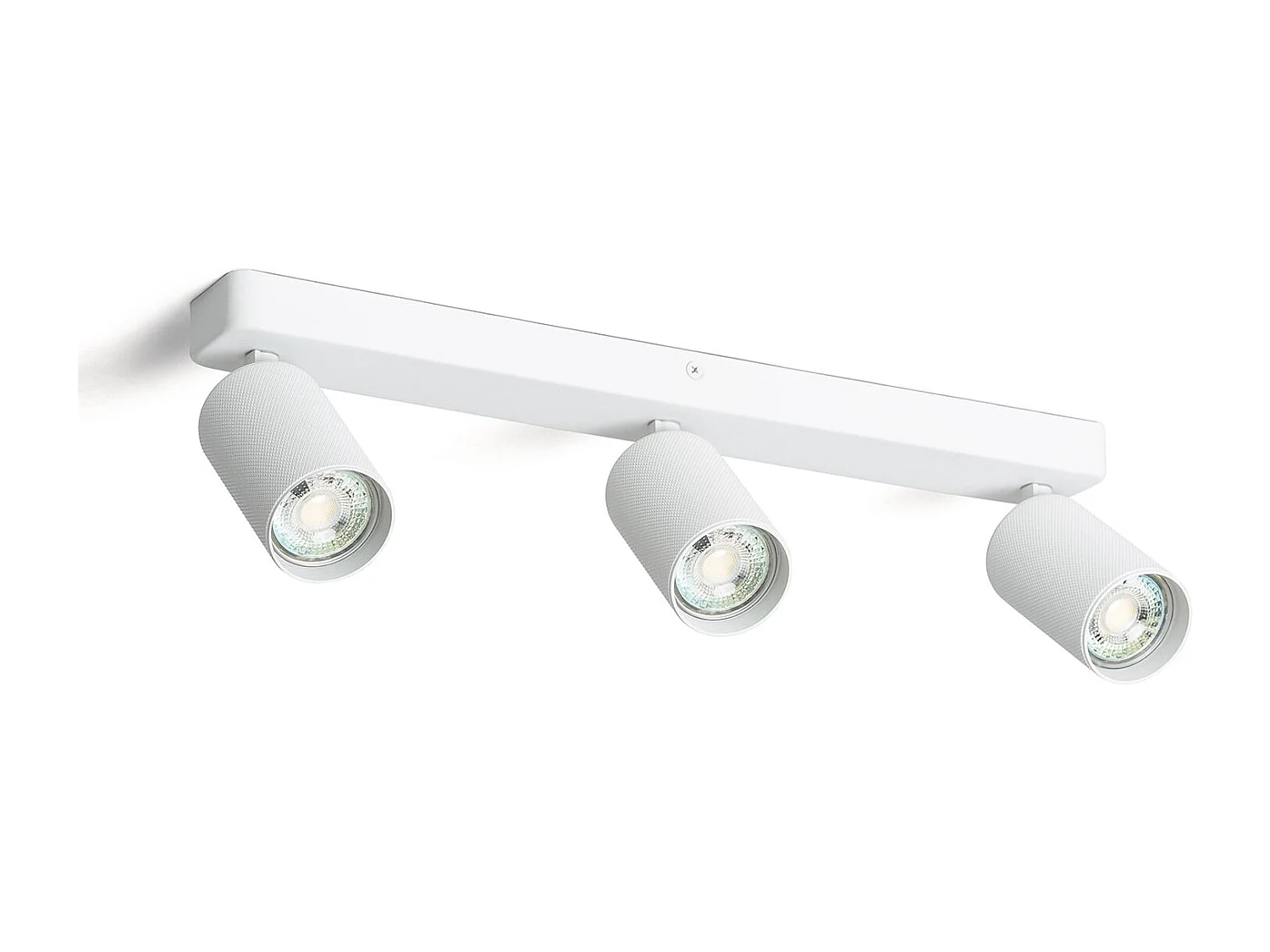 Applique Murale Aluminium Breixo 3 Spots  Blanc