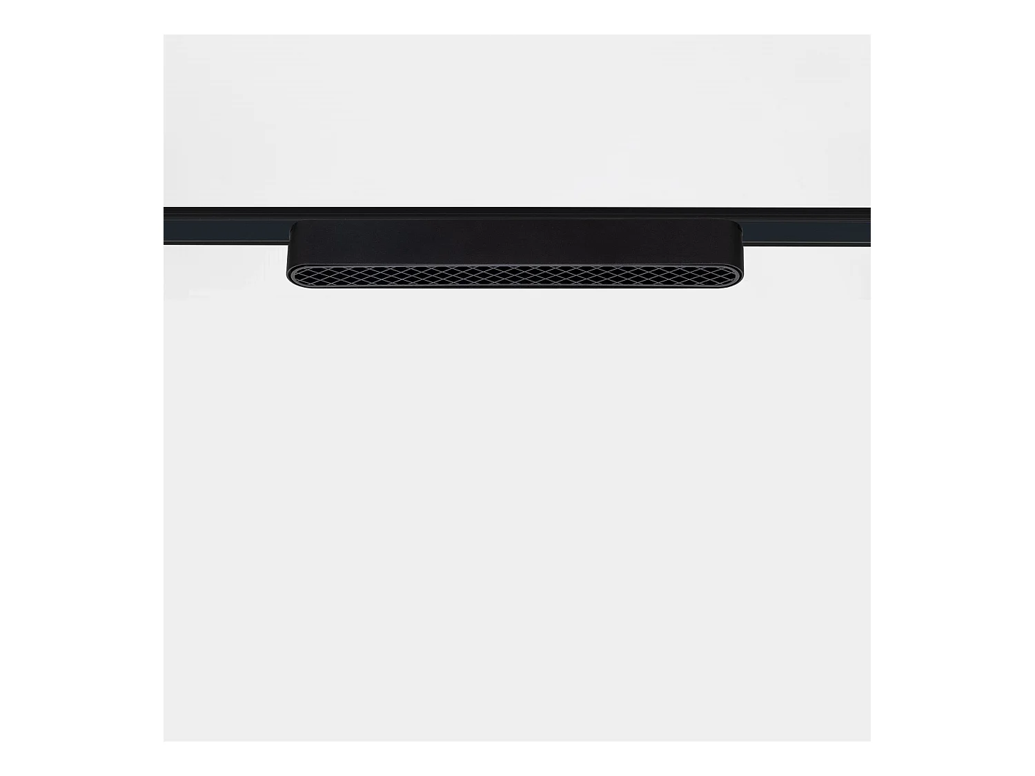 Spot Linéaire LED sur Rail Magnétique 25mm Extra-Plat 12W 48V Noir Optic 222mm 2700K Blanc chaud