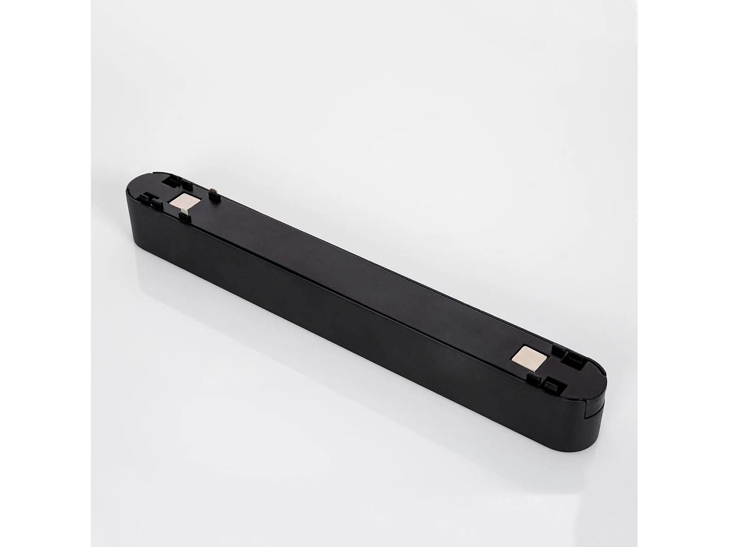 Spot Linéaire LED sur Rail Magnétique 25mm Extra-Plat 12W 48V Noir Optic 222mm 2700K Blanc chaud