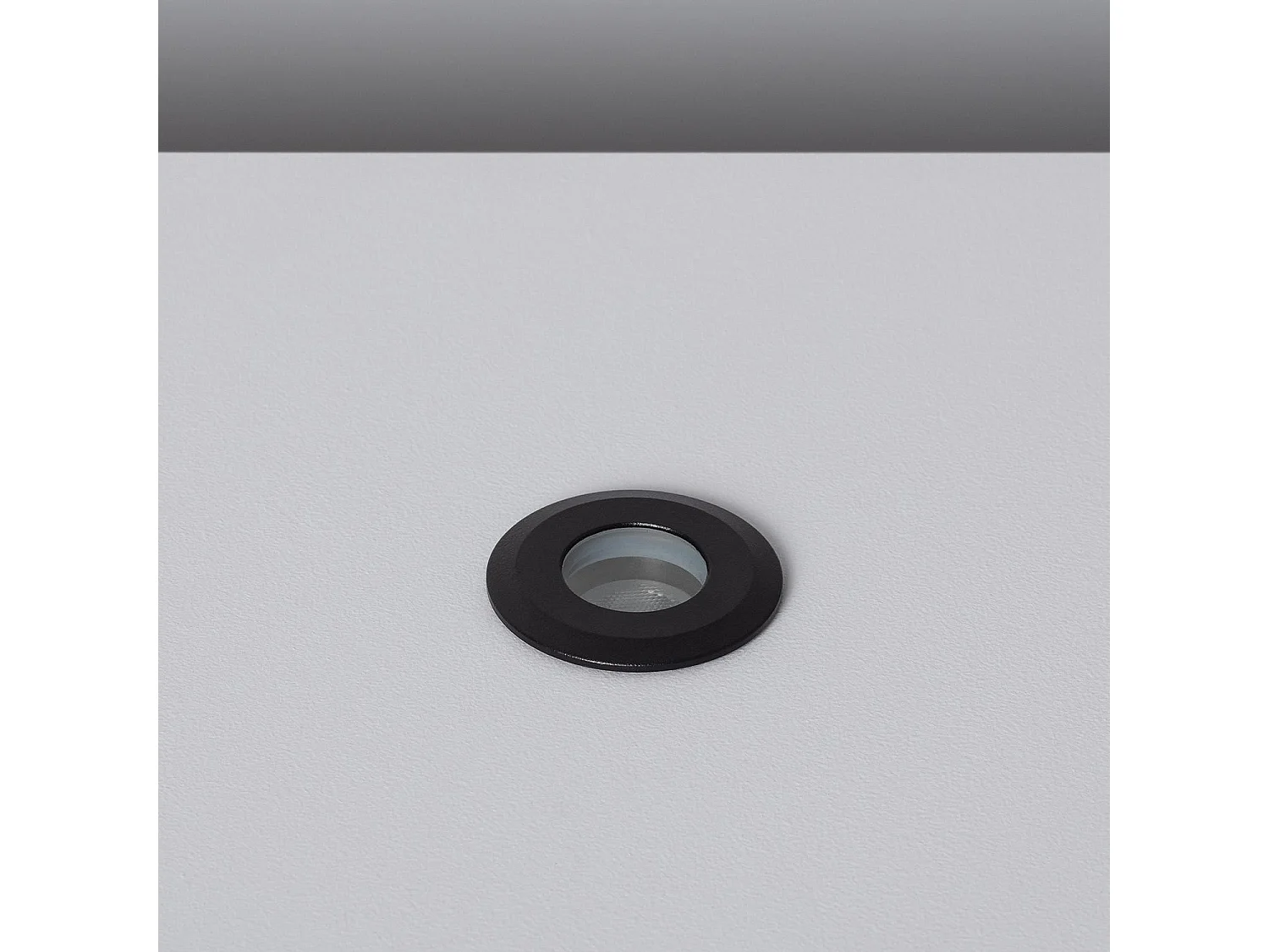 Spot Extérieur LED Encastrable au sol 12V DC Noir Tiziano 4000K Blanc neutre