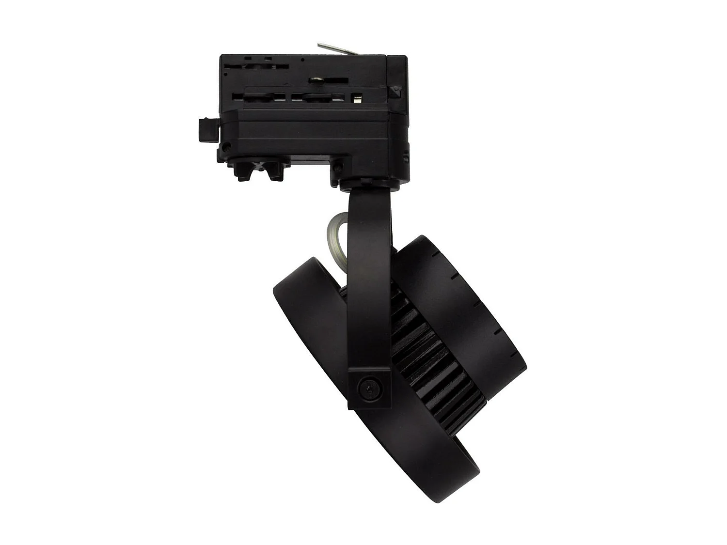 Spot LED sur Rail Triphasé CREE AR111 15W Dimmable Noir 5000K Blanc froid