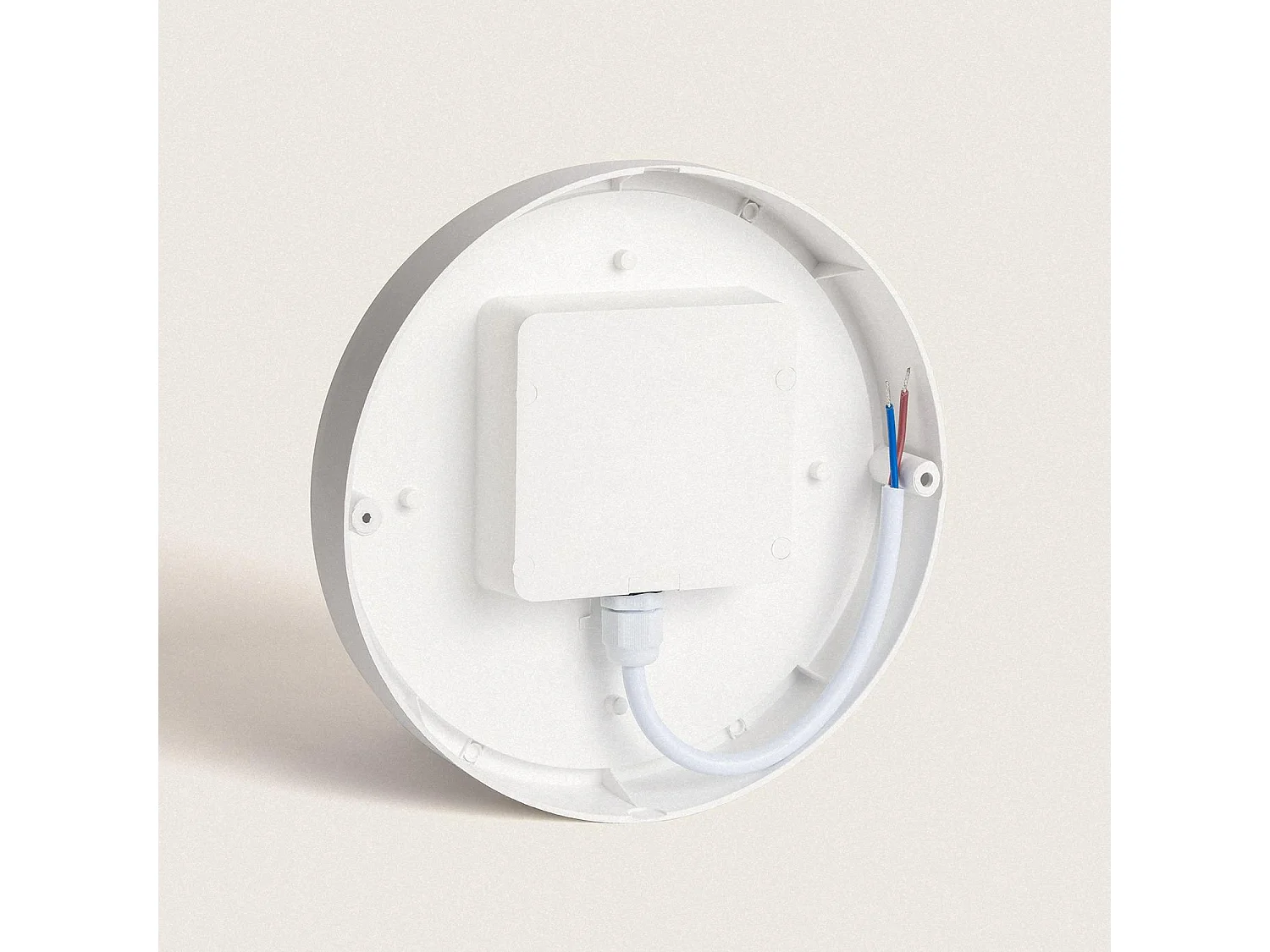 Plafonnier LED Extérieur Rond 25W  White IP65 Ø175 mm avec Détecteur de Mouvement  6500K Blanc froid