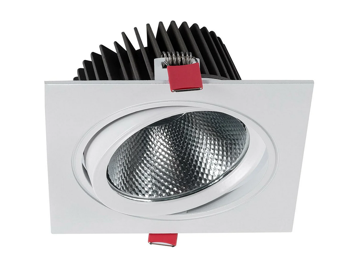 Foco Downlight LED 15W Cuadrado Madison Corte Ø 115 mm 3000K Blanco Cálido