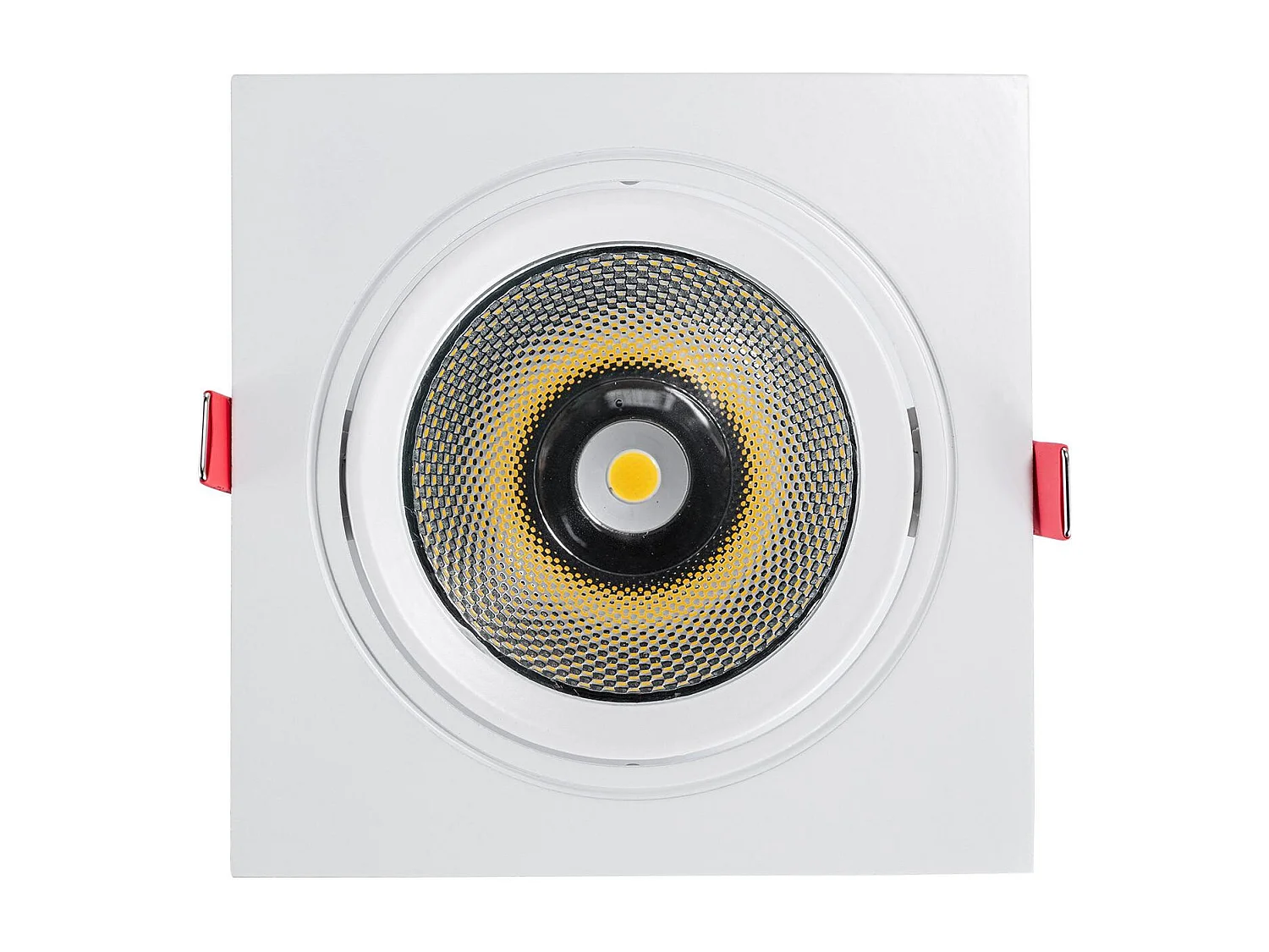 Spot Downlight LED 15W Carré Madison Coupe Ø 95 mm 3000K Blanc chaud