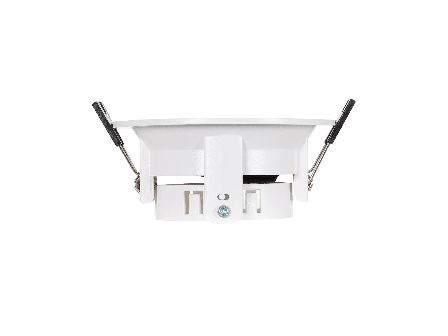 Foco Downlight Cónico GU10 6W Corte Ø 75 mm PC Reflect No Flicker 6500K Plateado Blanco Frío