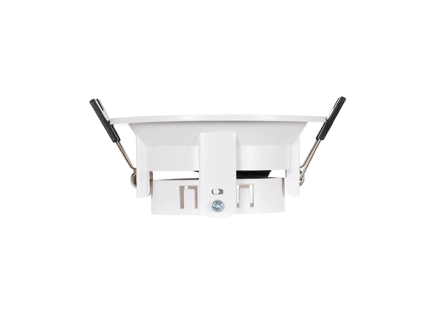 Foco Downlight Cónico GU10 6W Corte Ø 75 mm PC Reflect No Flicker 6500K Plateado Blanco Frío