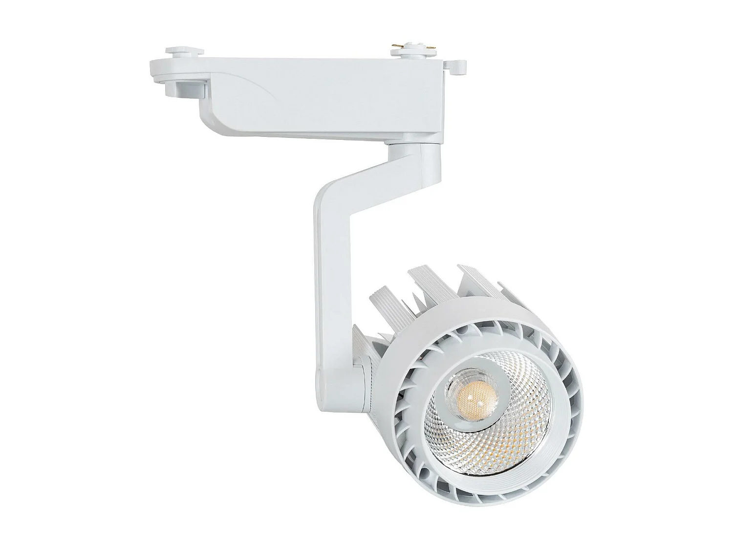 Spot LED sur Rail Monophasé 30W Dora Blanc 4000K Blanc neutre