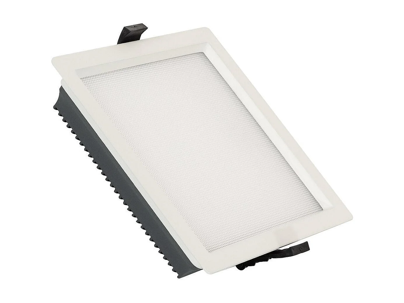 Downlight LED 25W Carré  Aero 130 lm/W Microprismatique  Coupe 165x165 mm 4000K Blanc neutre