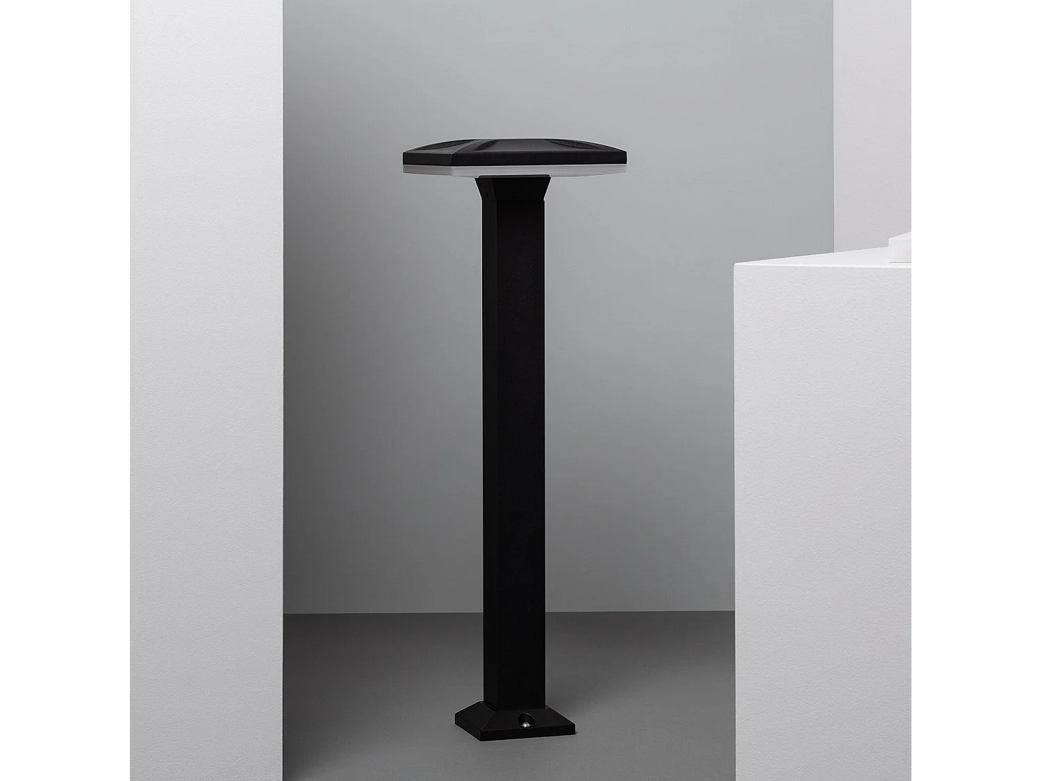 Lampioncino LED Esterni Superficie 12W 60cm Nilo 3000K Bianco Caldo