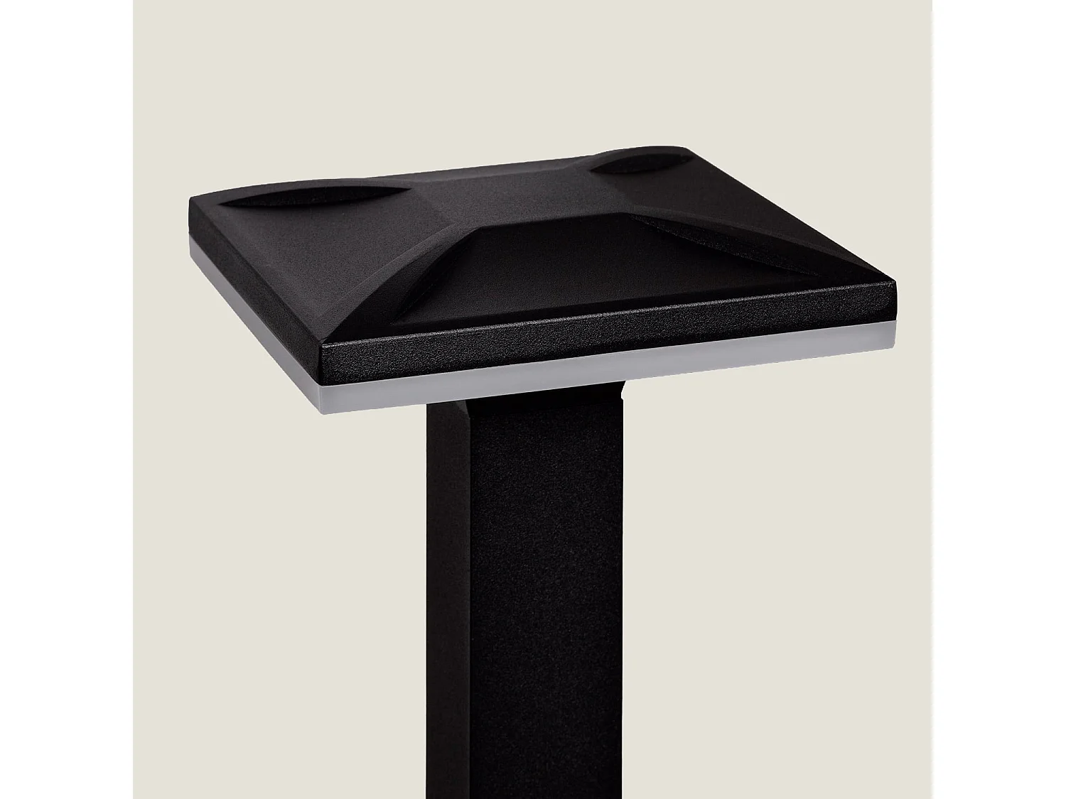 Balise LED Extérieure 12W en Saillie sur Pied 60cm Nilo 3000K Blanc chaud