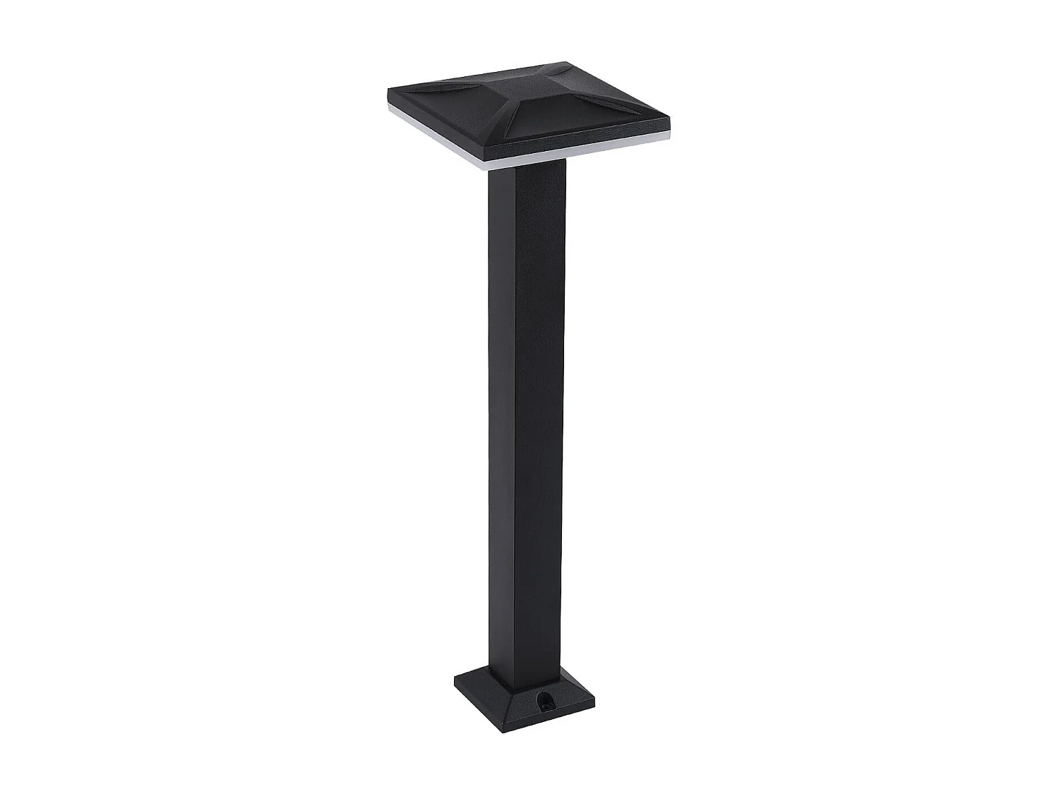Balise LED Extérieure 12W en Saillie sur Pied 60cm Nilo 3000K Blanc chaud