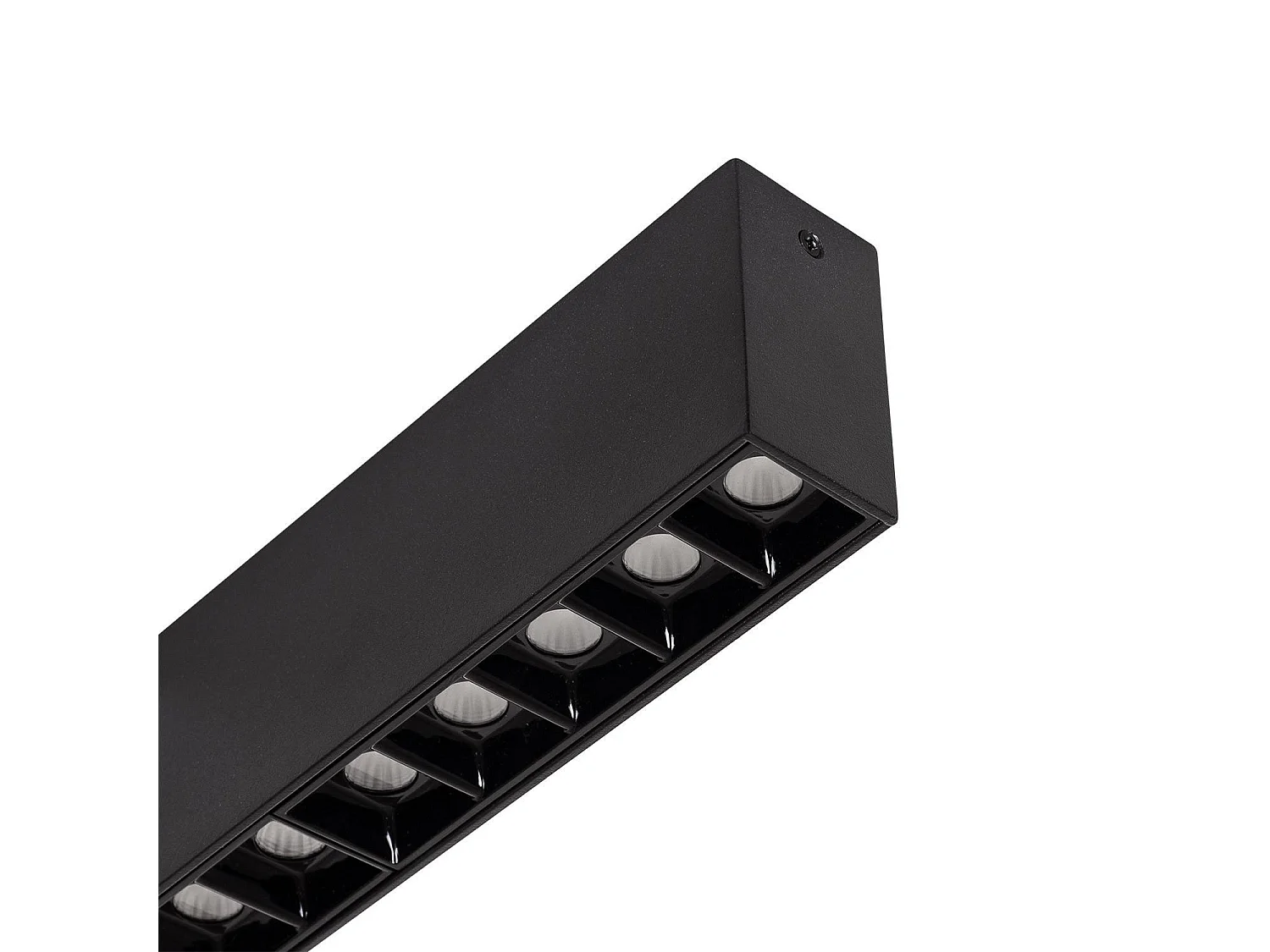 Spot Linéaire Optic LED en Saillie 270mm 16W CRI90 (UGR16) Blanc Chaud  2700K