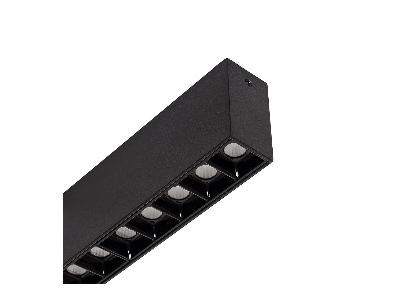 Spot Linéaire Optic LED en Saillie 270mm 16W CRI90 (UGR16) Blanc Chaud  2700K