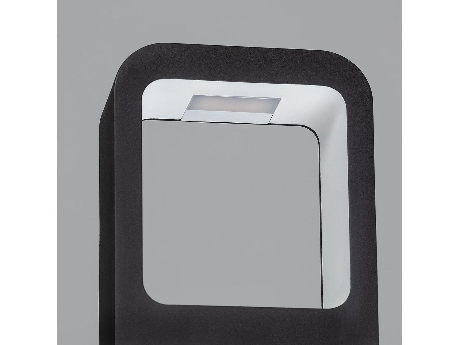 Balise LED Extérieure 6W sur Pied 80cm en Saillie Emerita  3000K Blanc chaud