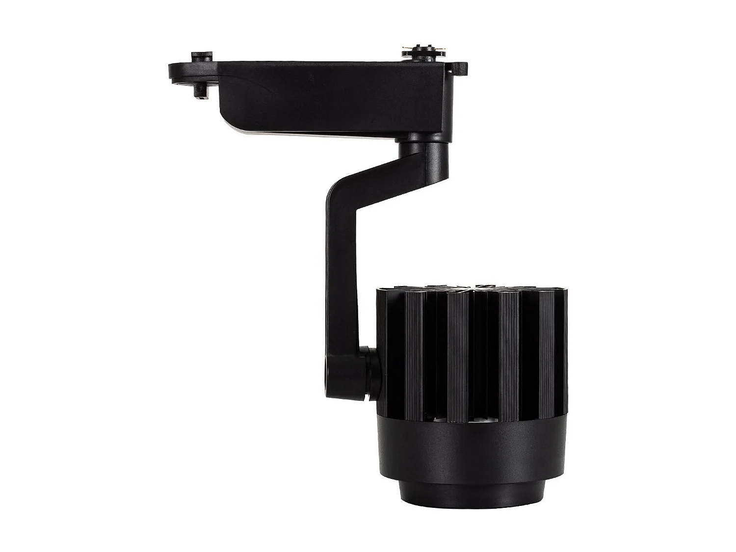 Spot LED sur Rail Monophasé 30W Dora Noir 3000K Blanc chaud