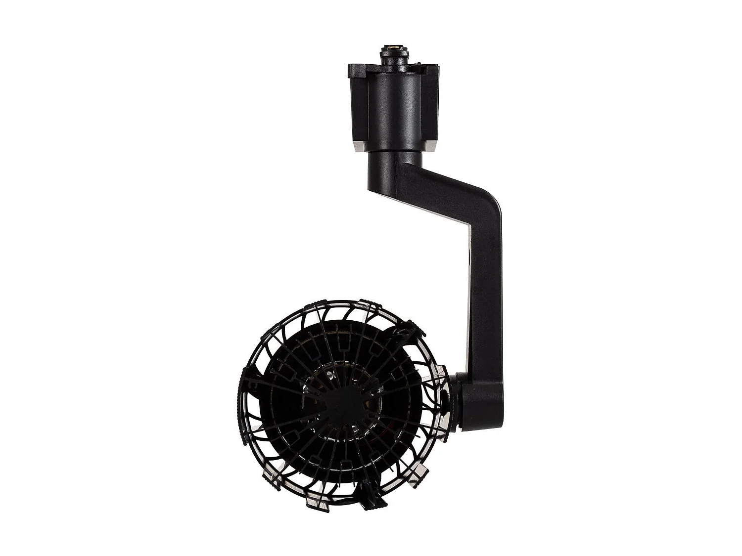 Spot LED sur Rail Monophasé 30W Dora Noir 3000K Blanc chaud