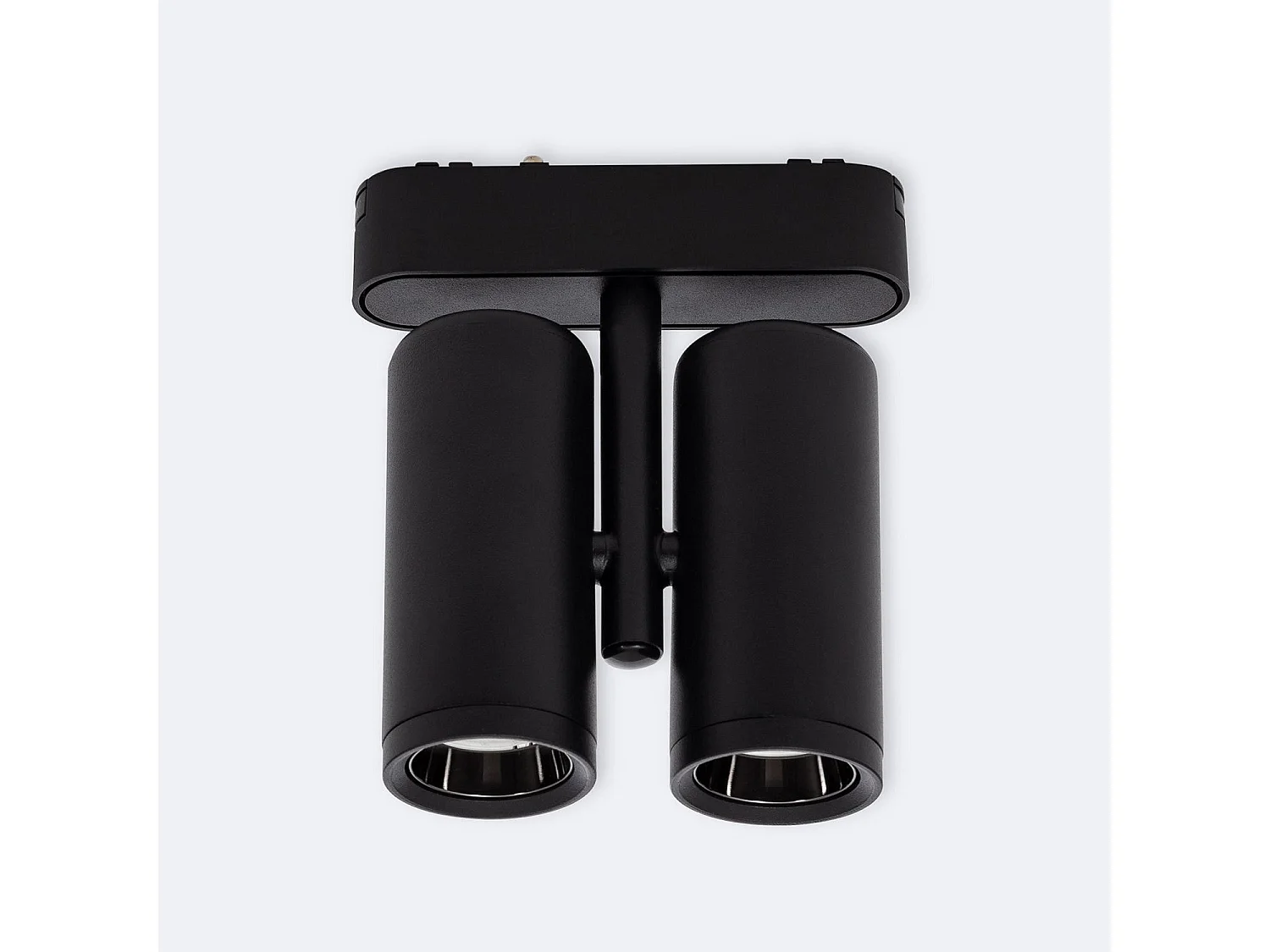 Spot LED sur Rail Magnétique 25mm Extra-Plat 16W Quartz 48V Noir 4000K Blanc neutre