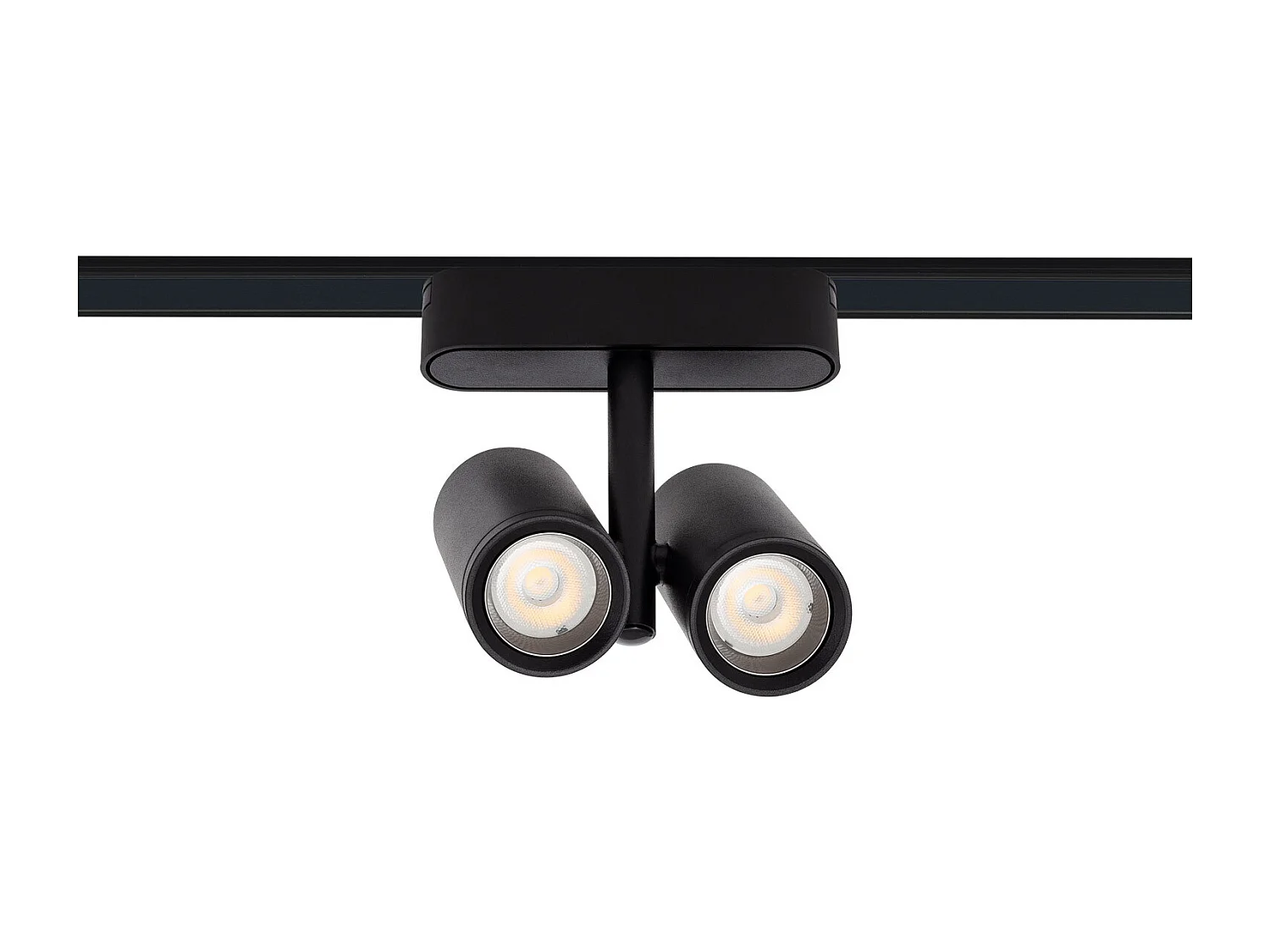 Spot LED sur Rail Magnétique 25mm Extra-Plat 16W Quartz 48V Noir 4000K Blanc neutre