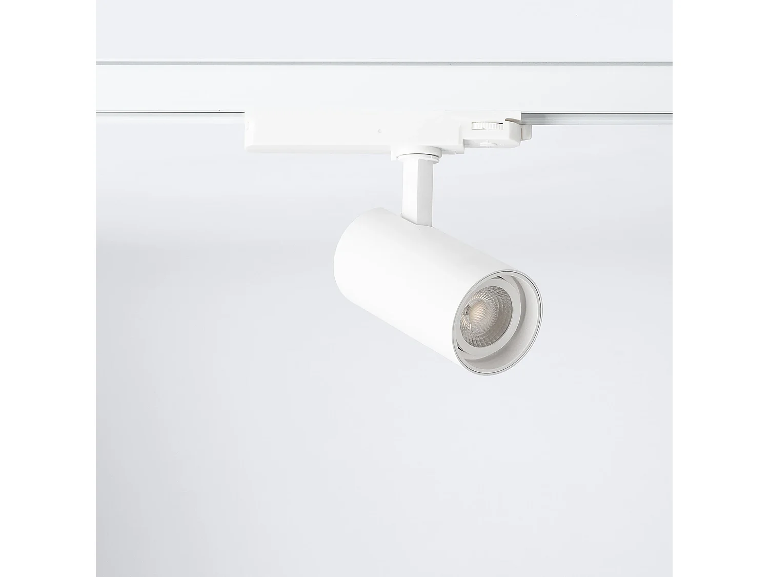 Spot LED sur Rail Triphasé 20W Fasano Dimmable CCT Blanc 2700K Blanc chaud